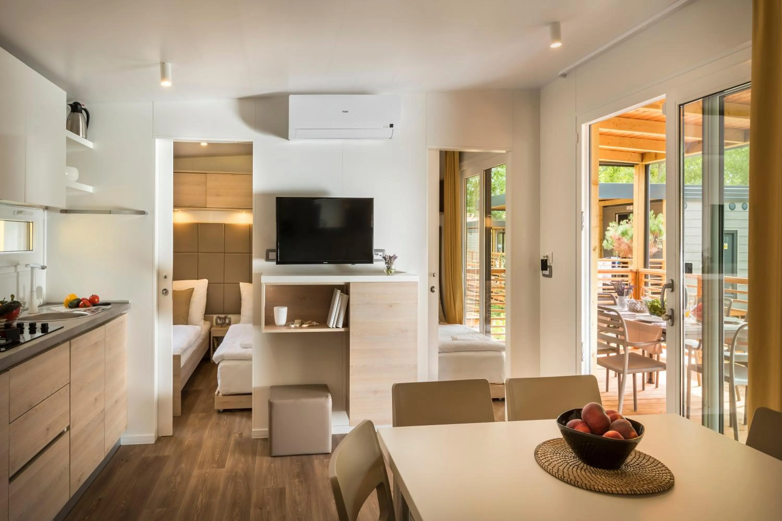 Kitchen or kitchenette in Valamar Camping San Marino