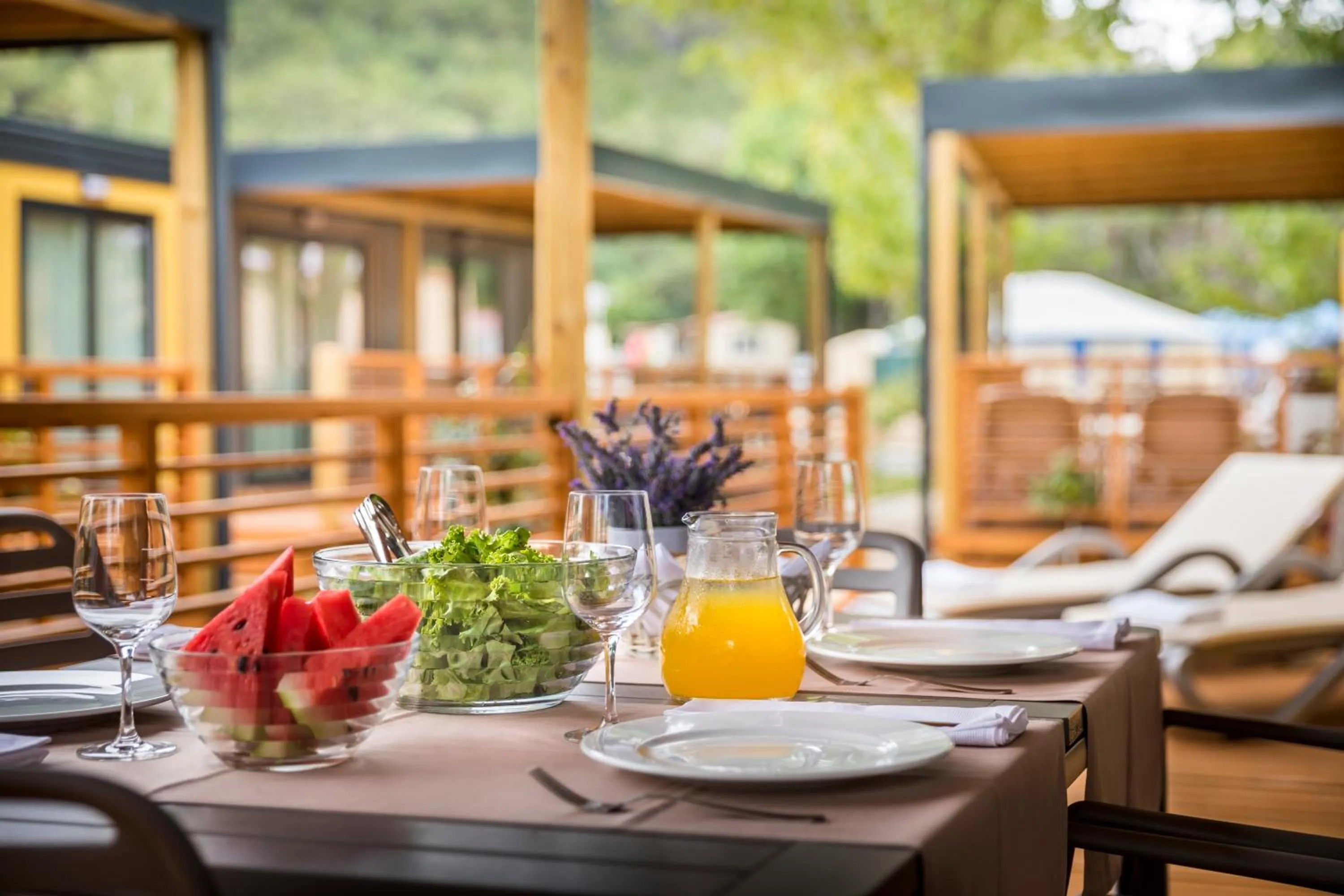 Balcony/Terrace in Valamar Camping San Marino