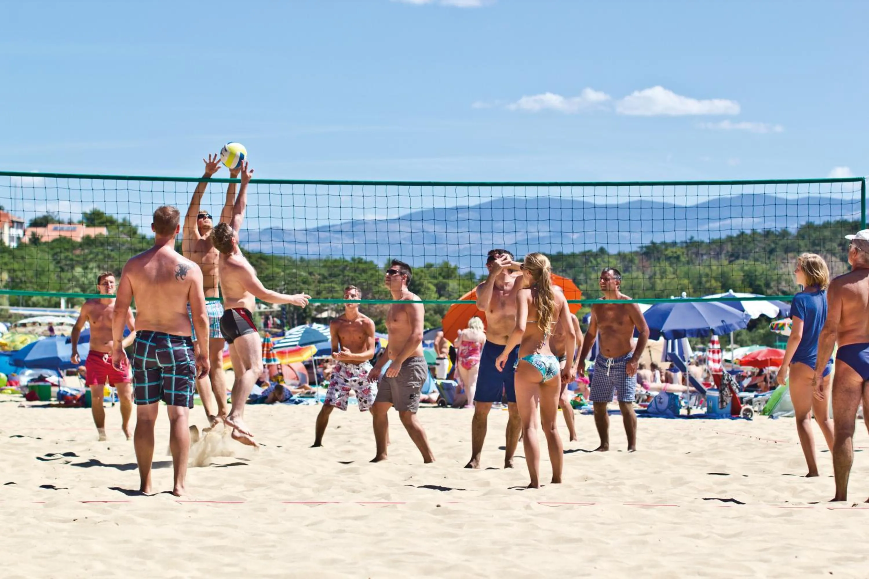 People in Valamar Camping San Marino