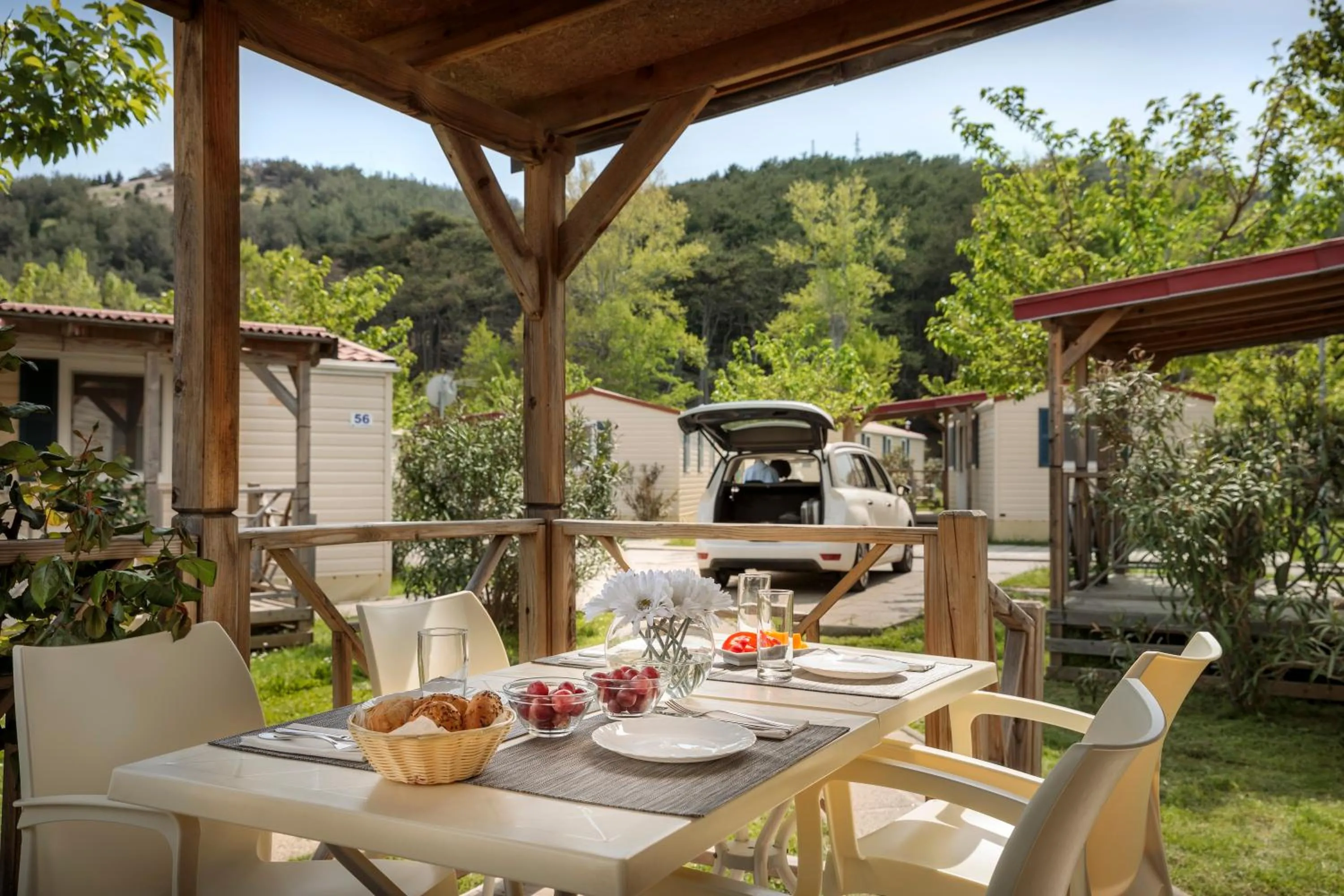 Balcony/Terrace in Valamar Camping San Marino