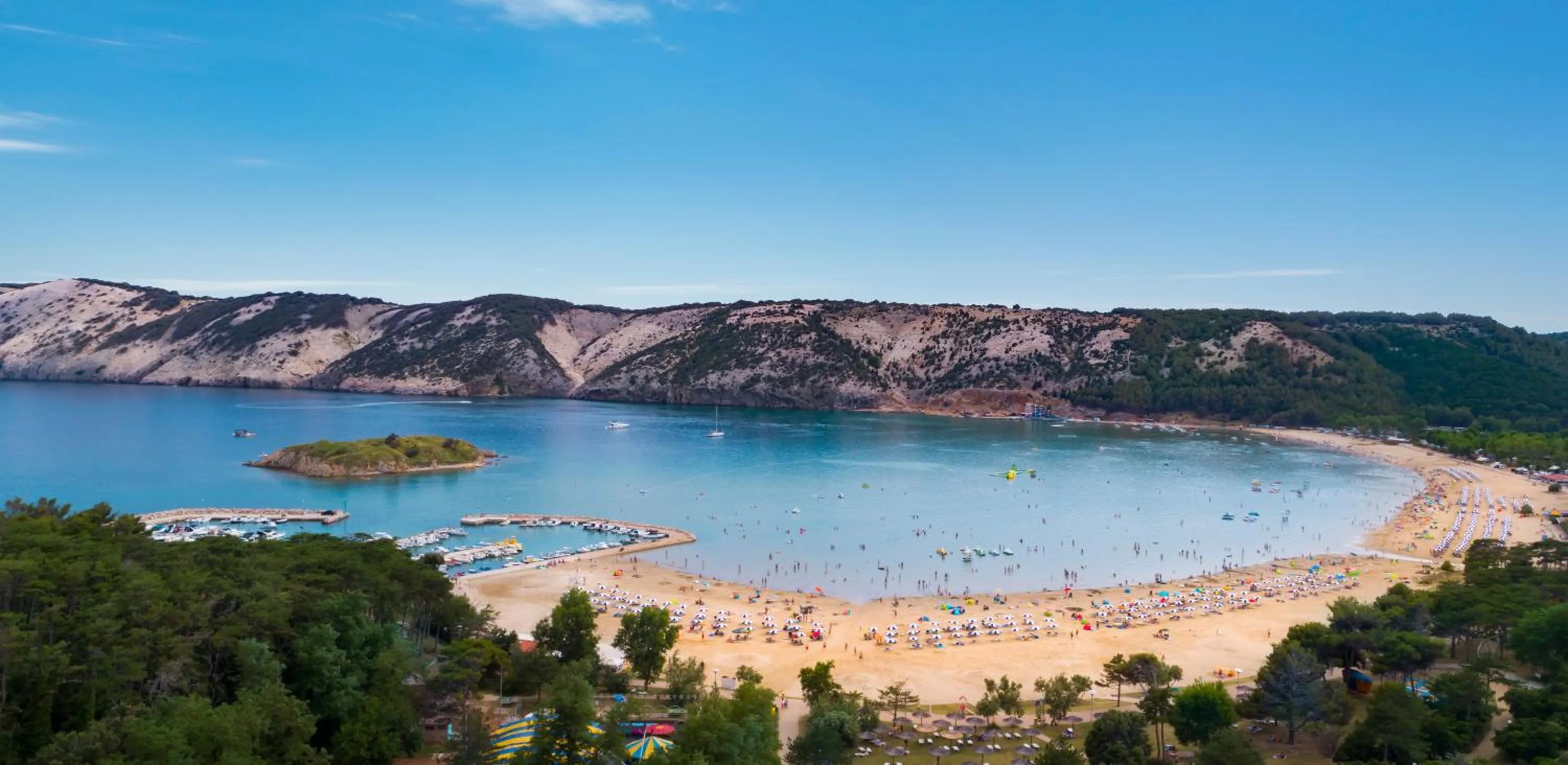 Natural landscape in Valamar Camping San Marino