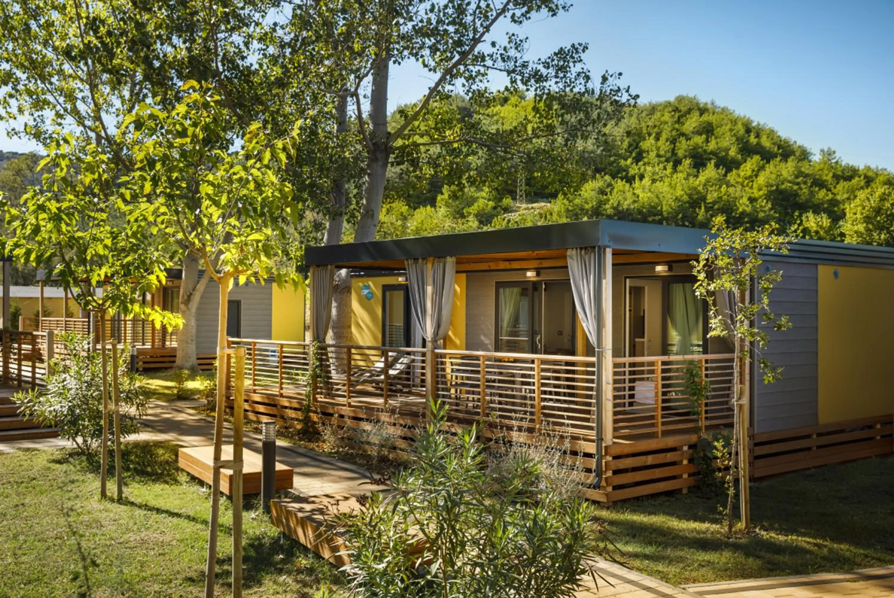 Balcony/Terrace in Valamar Camping San Marino