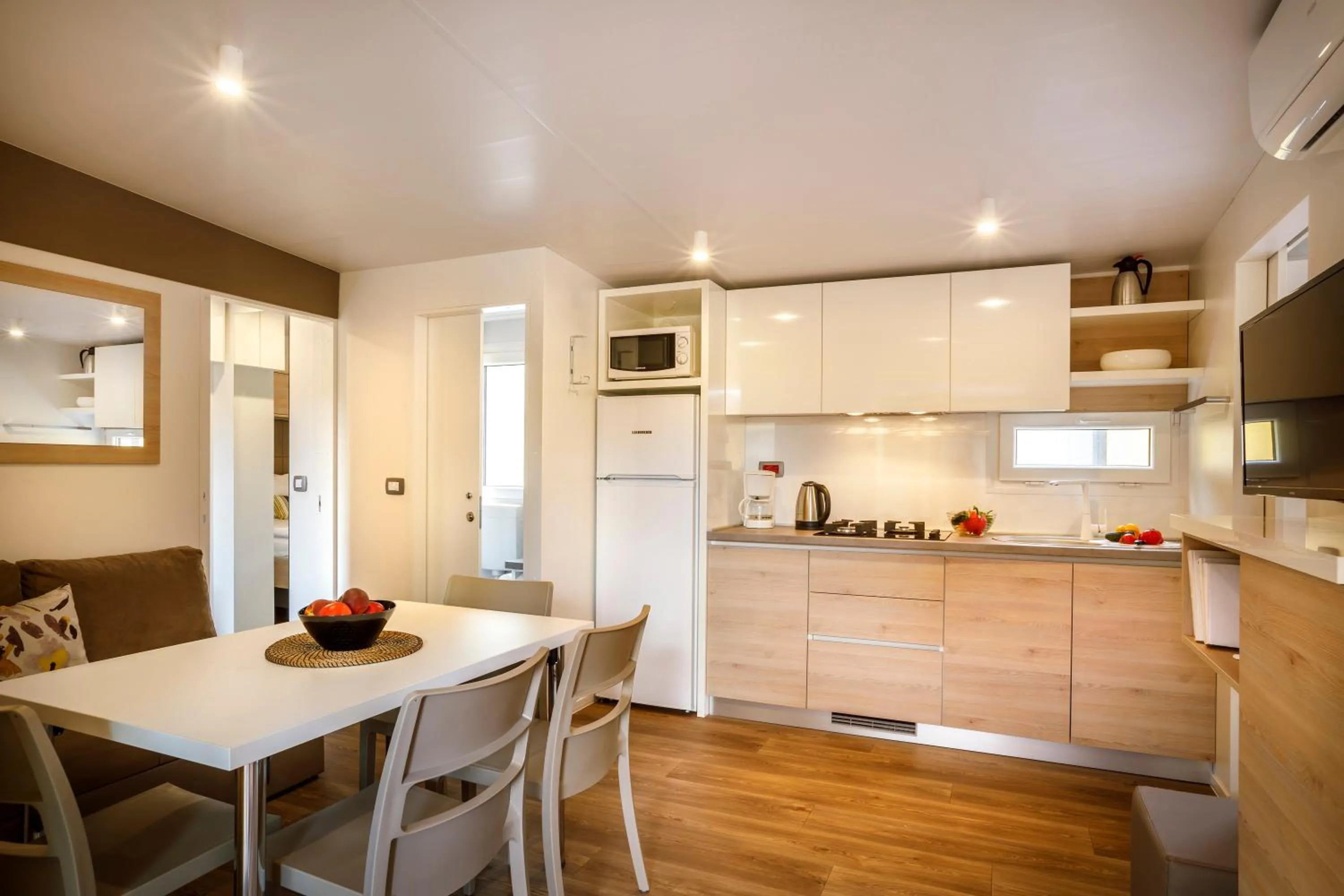 Kitchen or kitchenette in Valamar Camping San Marino