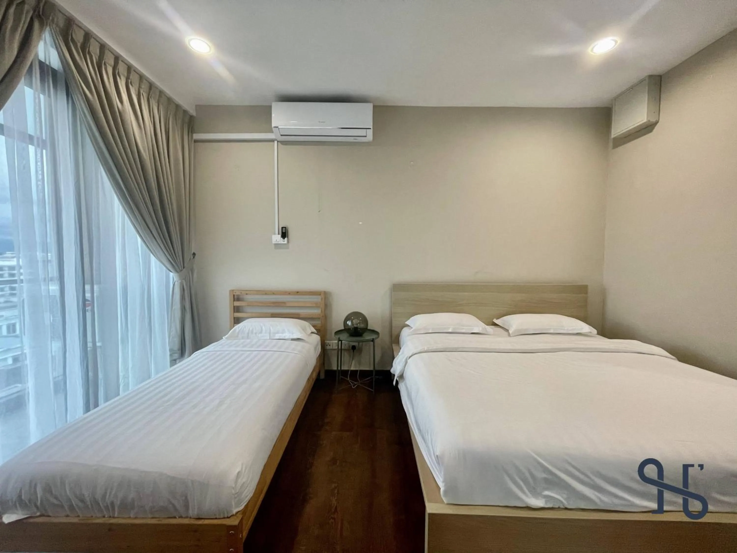 Bedroom, Bed in Homesuite' Home at Riverson Soho