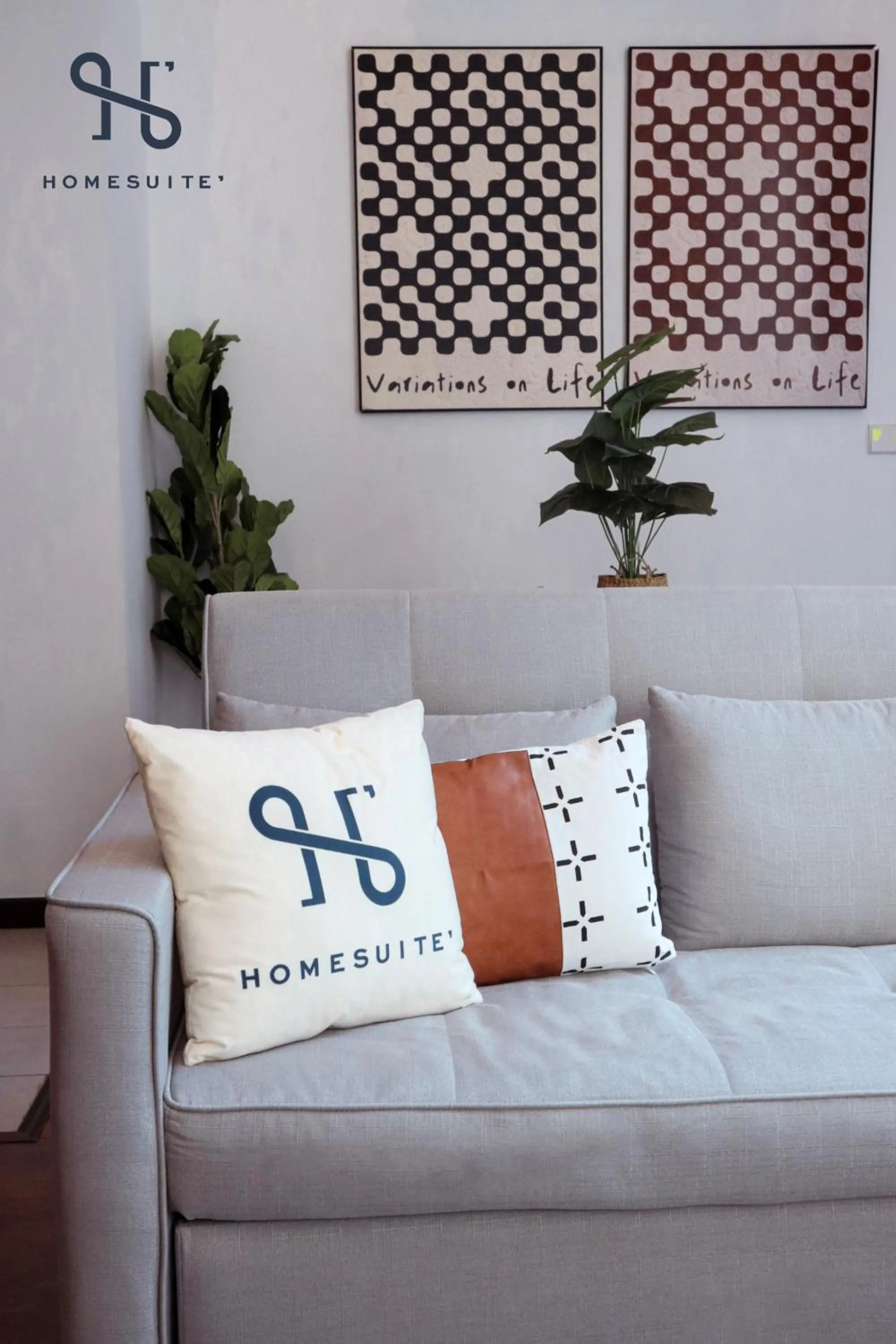 Living room in Homesuite' Home at Riverson Soho