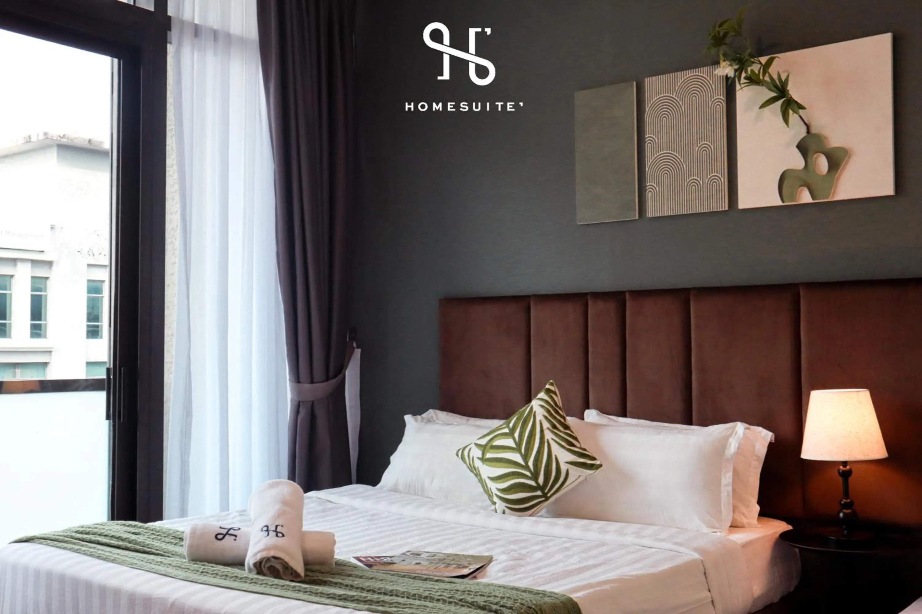 Photo of the whole room, Bed in Homesuite' Home at Riverson Soho