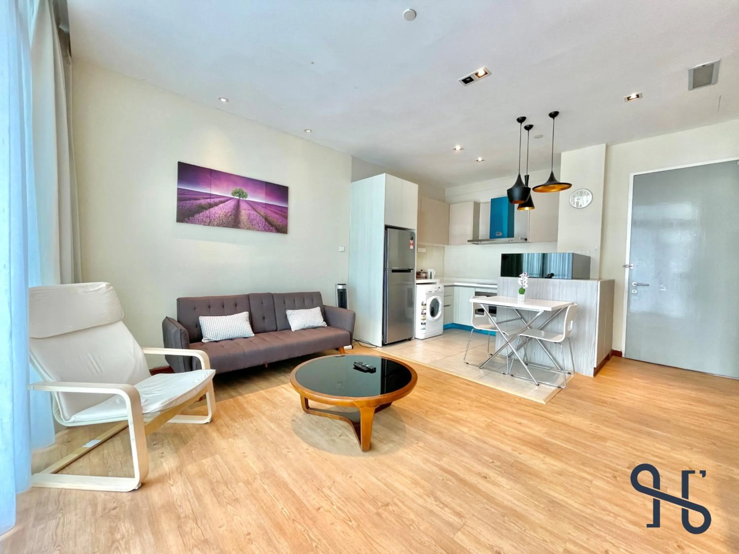 Kitchen or kitchenette in Homesuite' Home at Riverson Soho