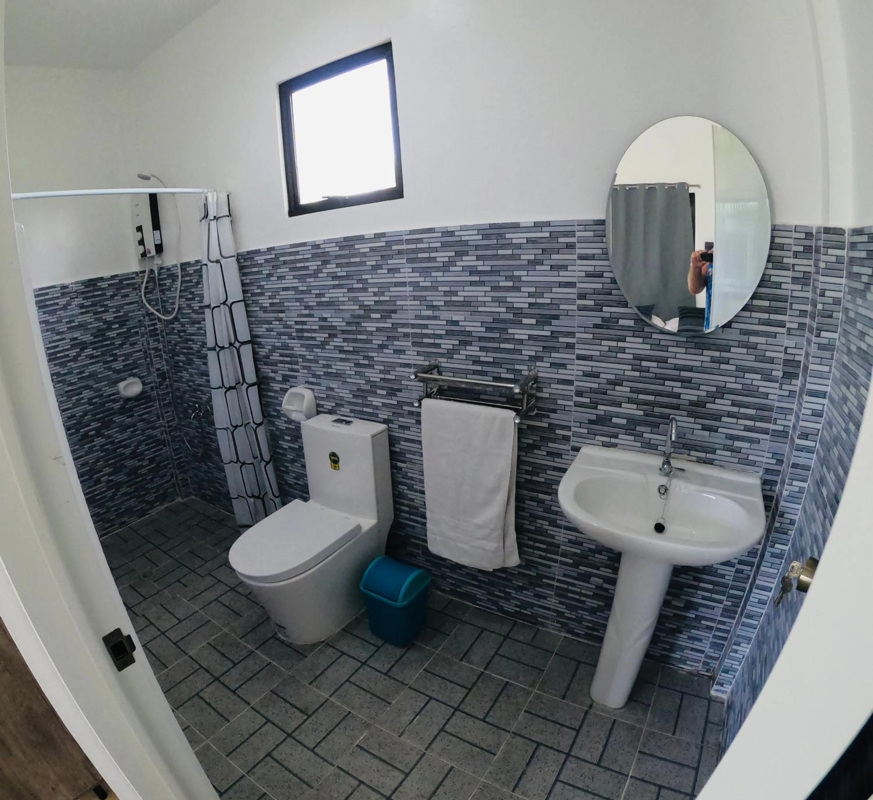 Shower in Paradise Beach Guest House