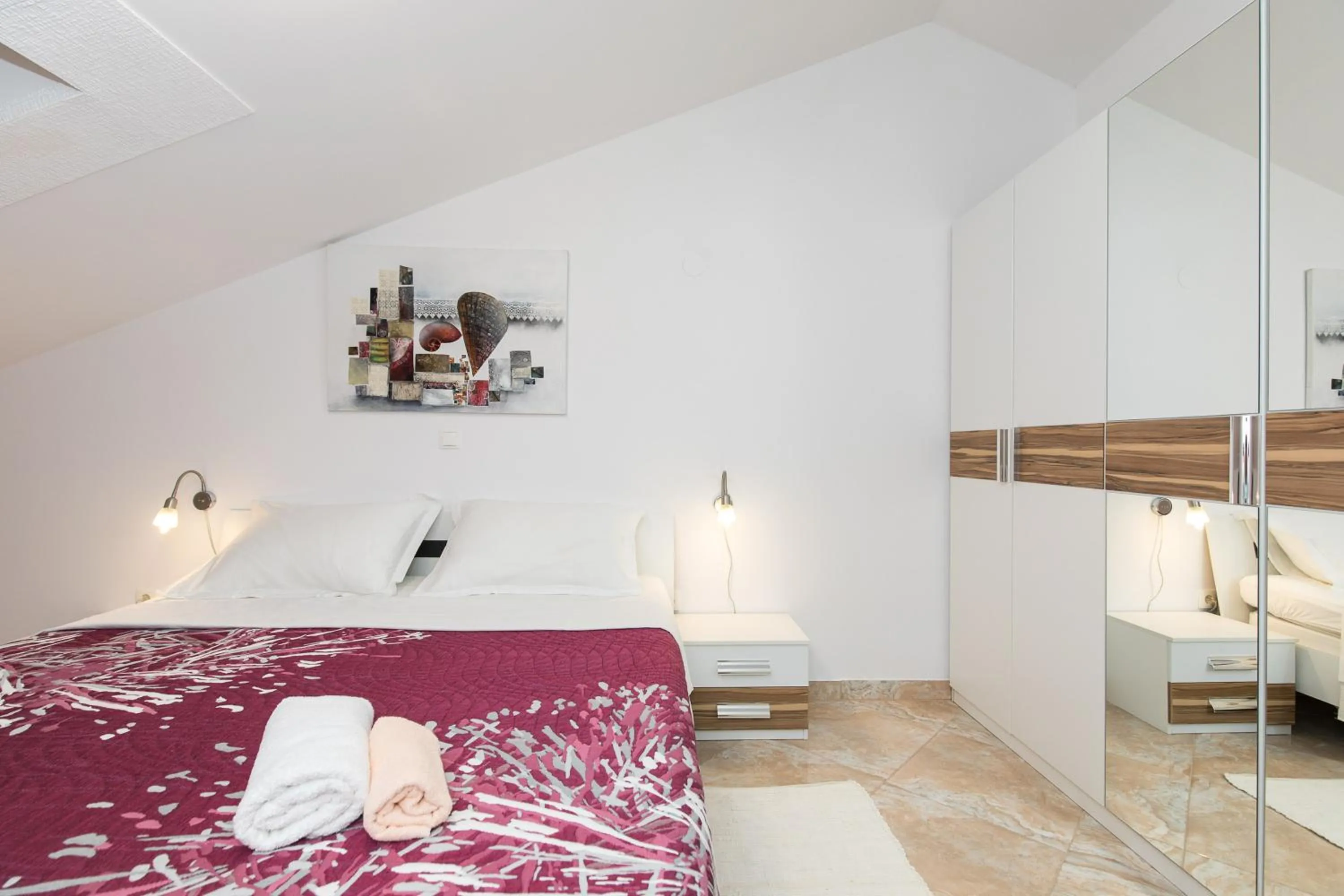 Bedroom, Bed in Apartmani Alma