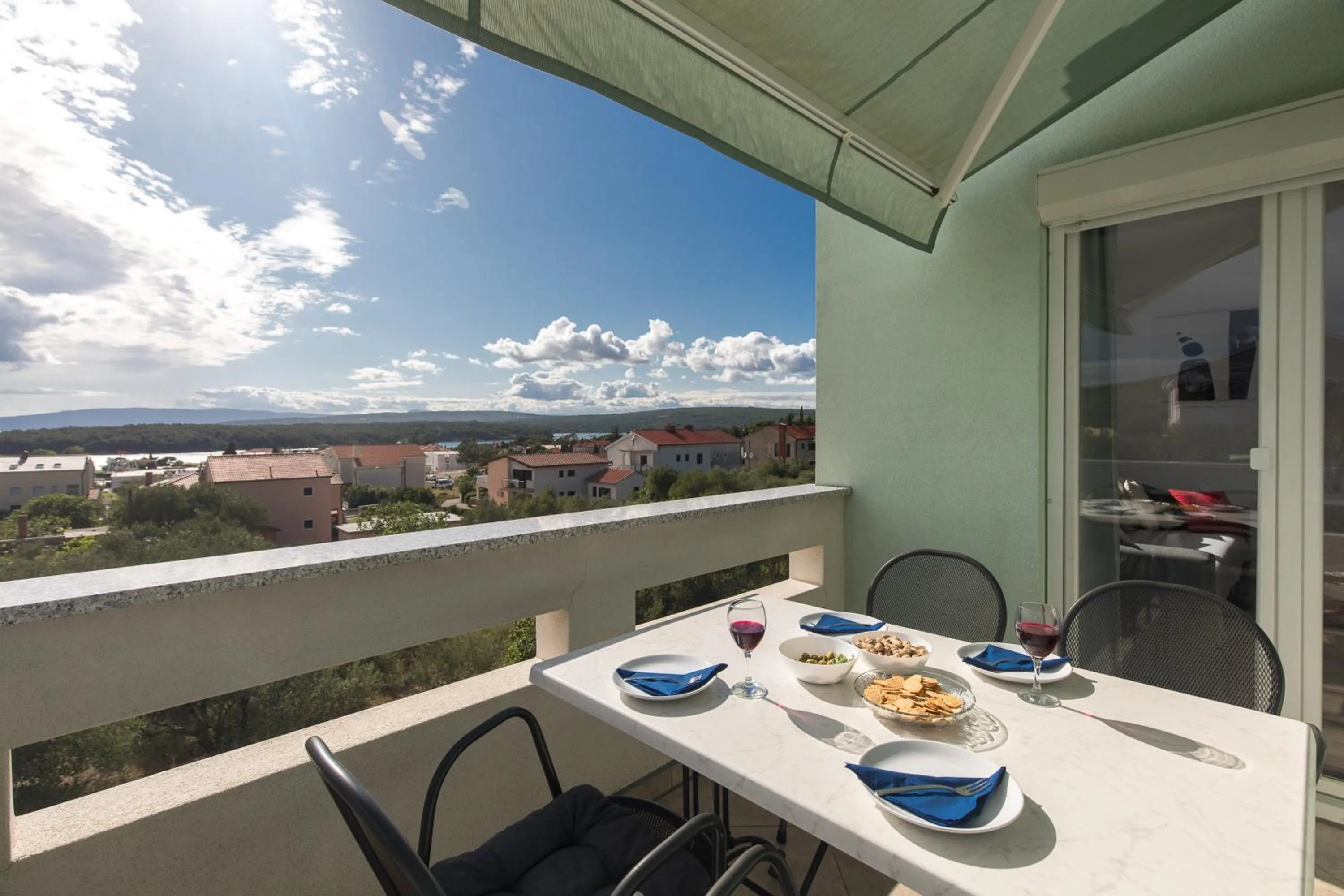 Balcony/Terrace in Apartmani Alma