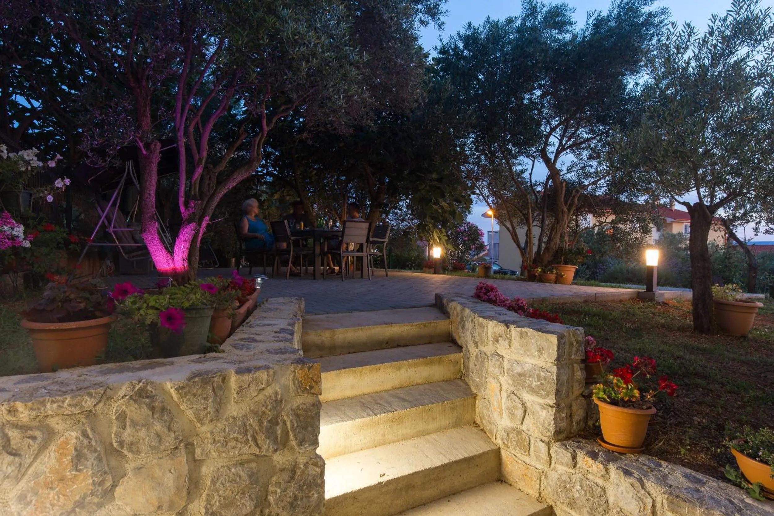 Garden in Apartmani Alma