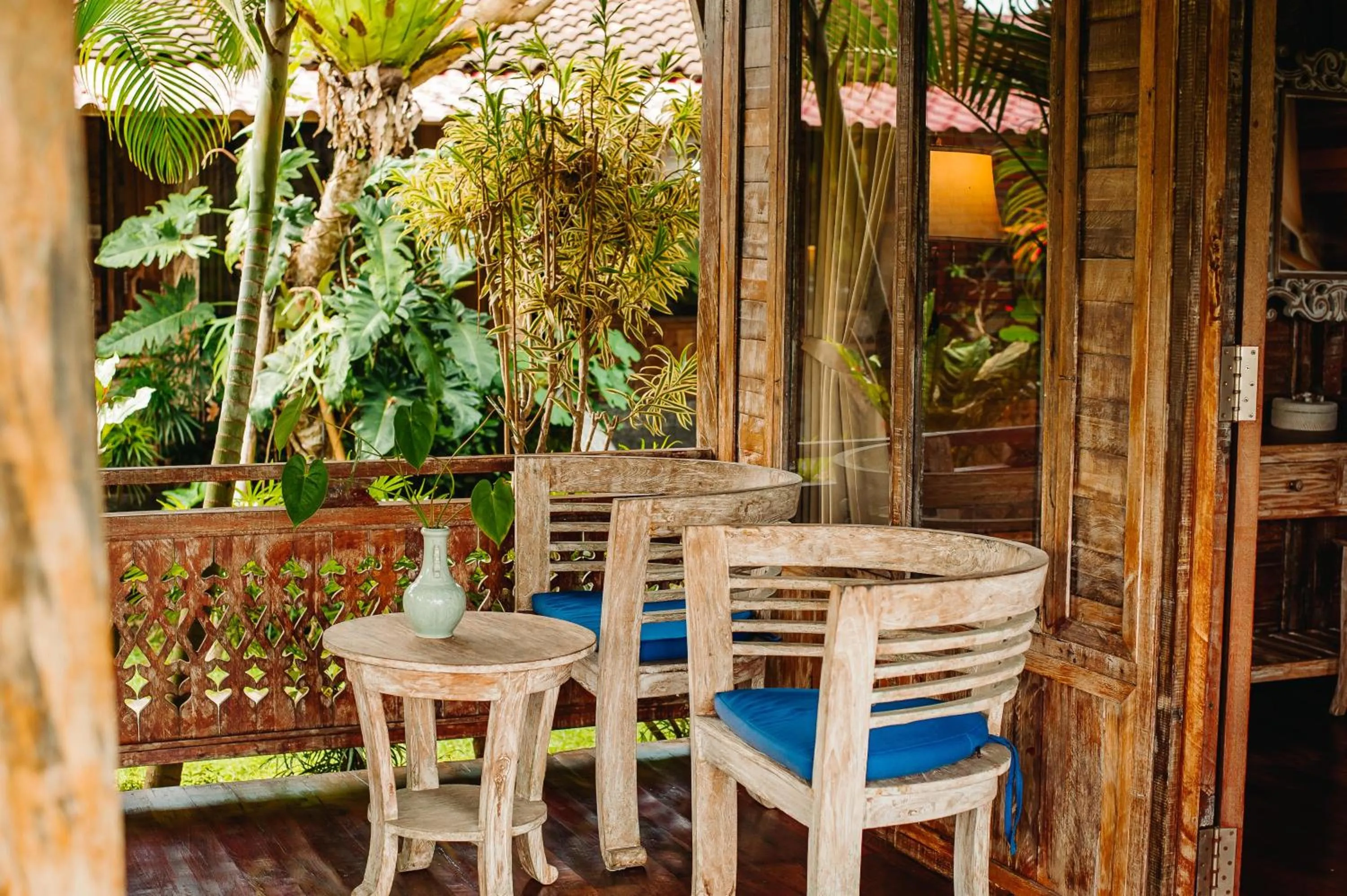 Balcony/Terrace in Nauna Villa Bali