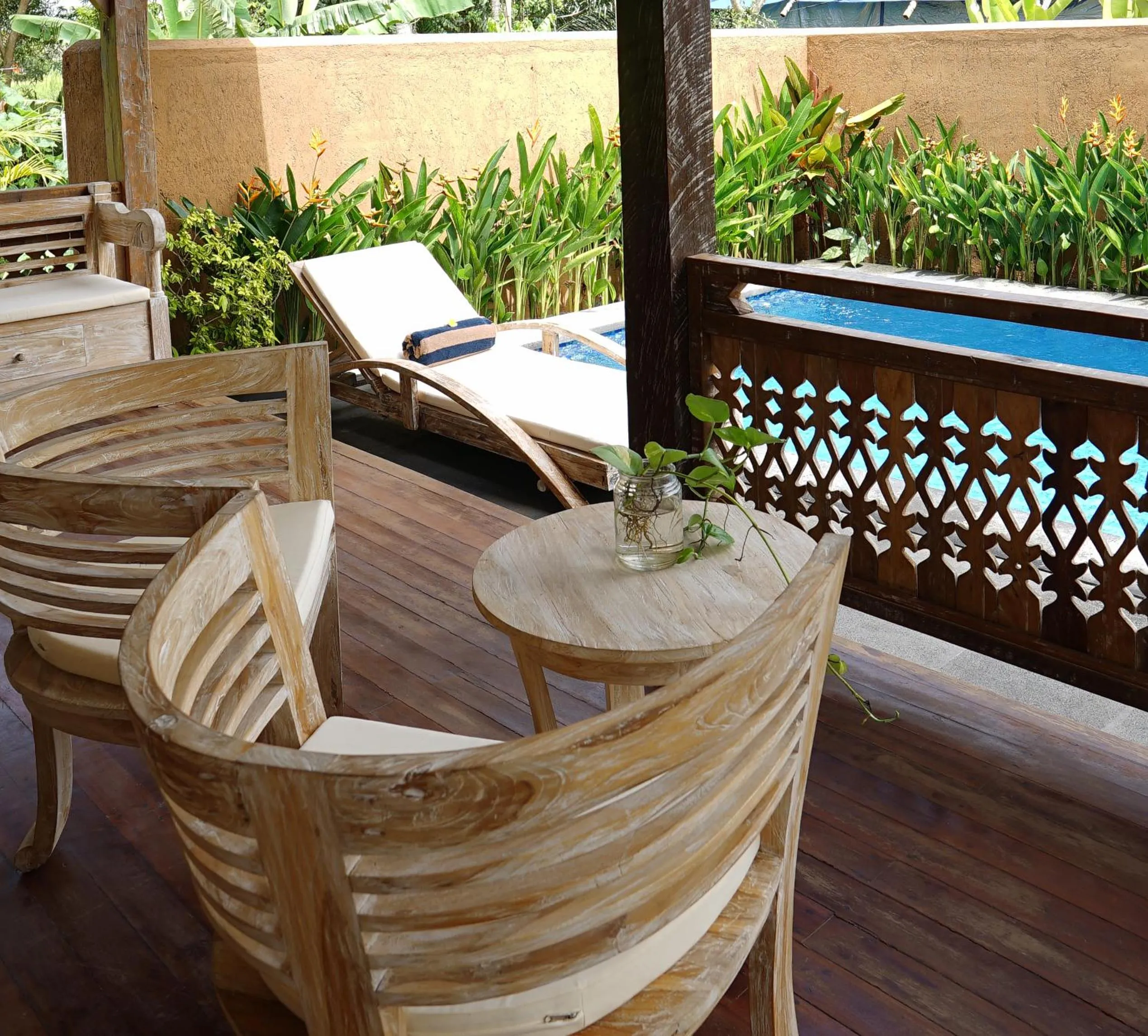 Living room in Nauna Villa Bali