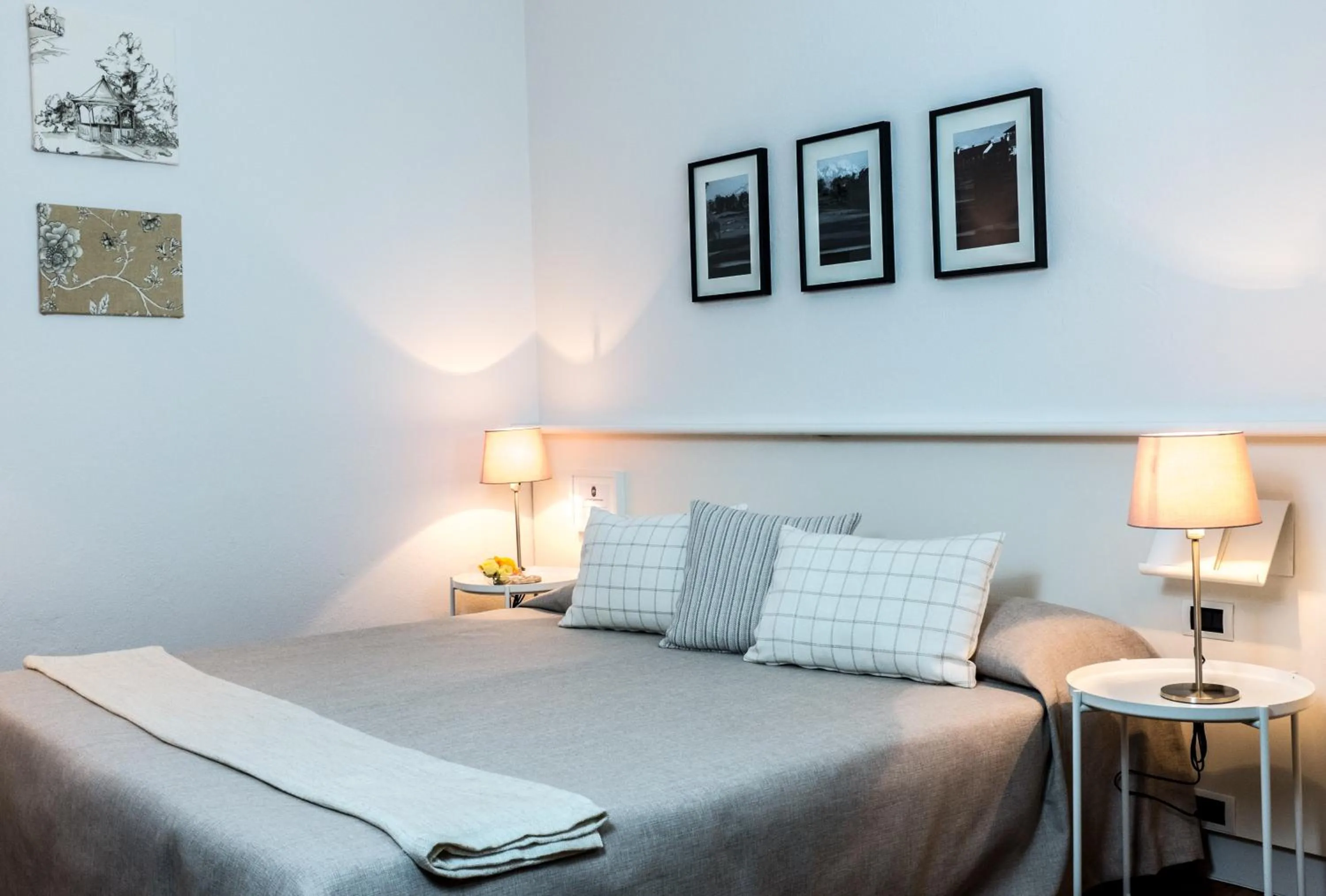 Bed in Golf Hotel Castelconturbia