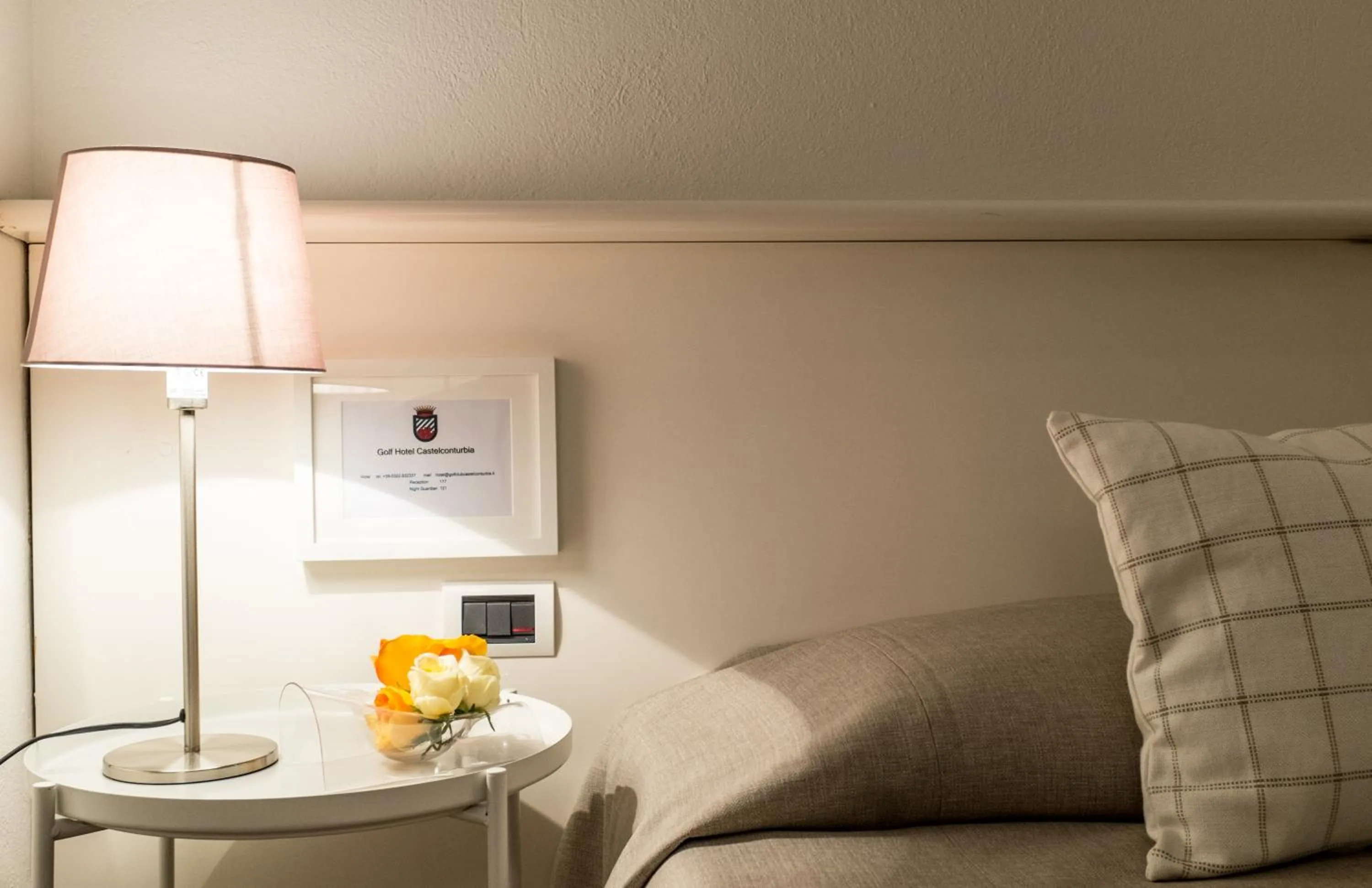 Bedroom in Golf Hotel Castelconturbia