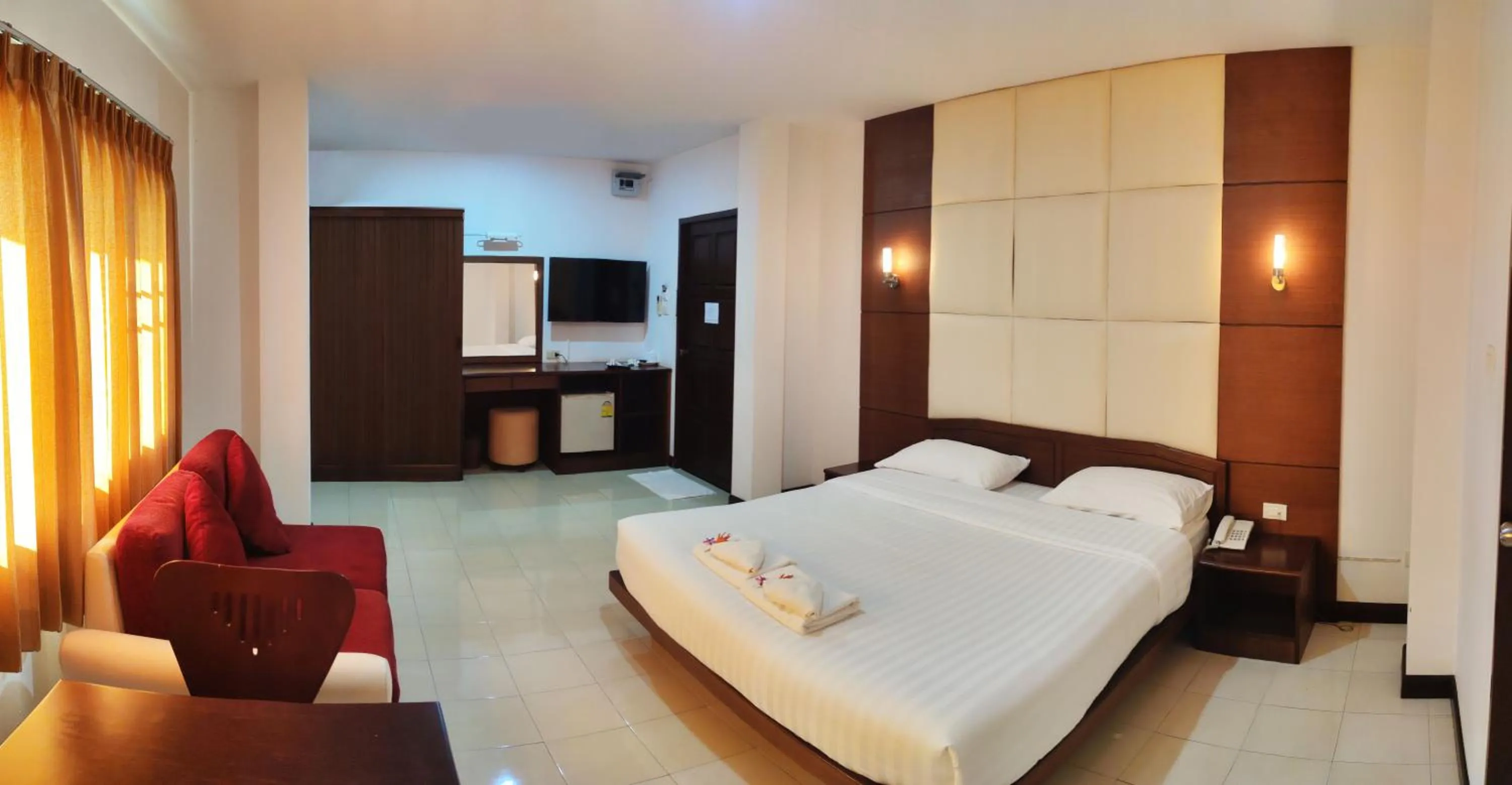 Photo of the whole room, Bed in Areena Resort and Hotel Uttaradit