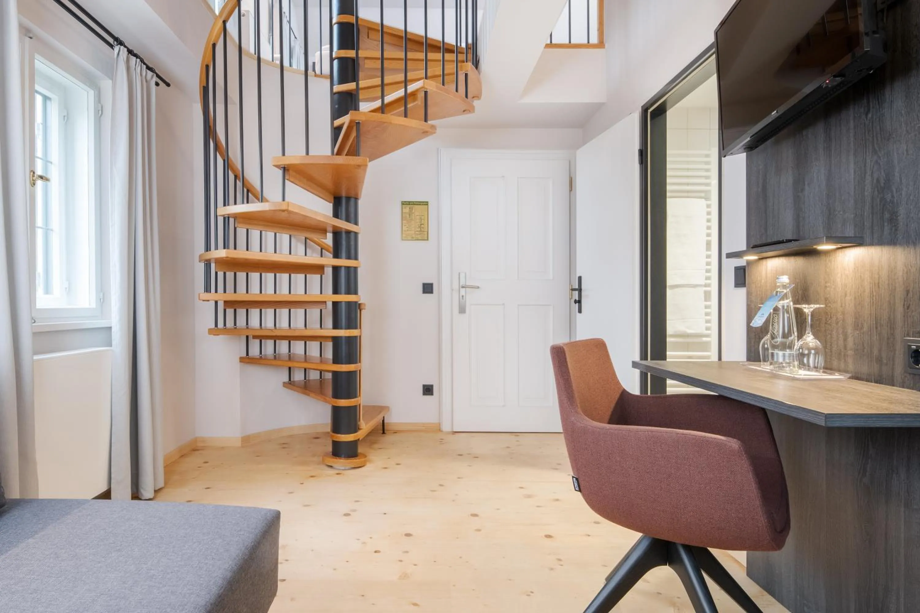 Decorative detail in Hotel Aiterbach am Chiemsee