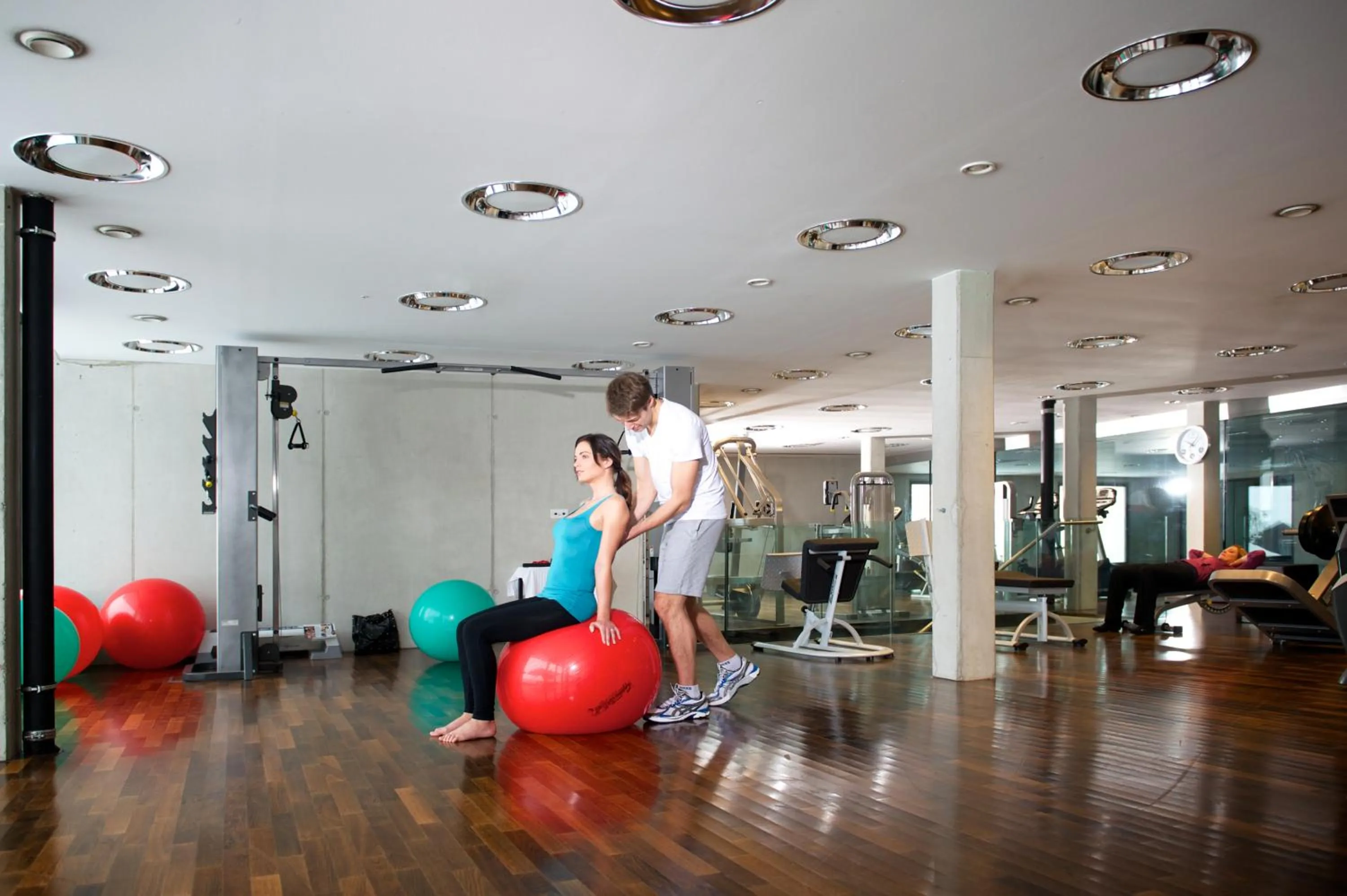 Fitness centre/facilities in Alpenlove - Adult SPA Hotel