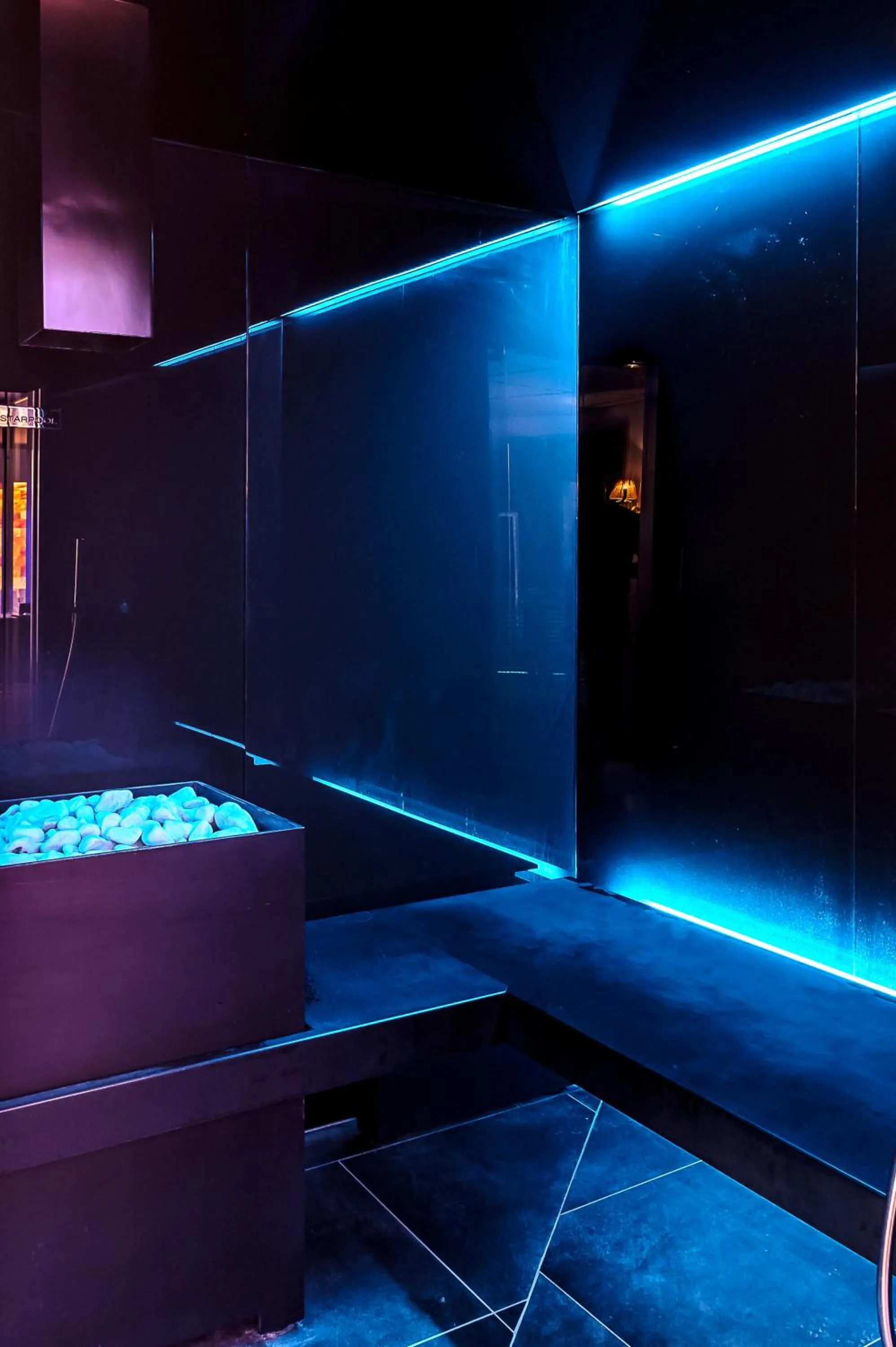 Steam room in Alpenlove - Adult SPA Hotel