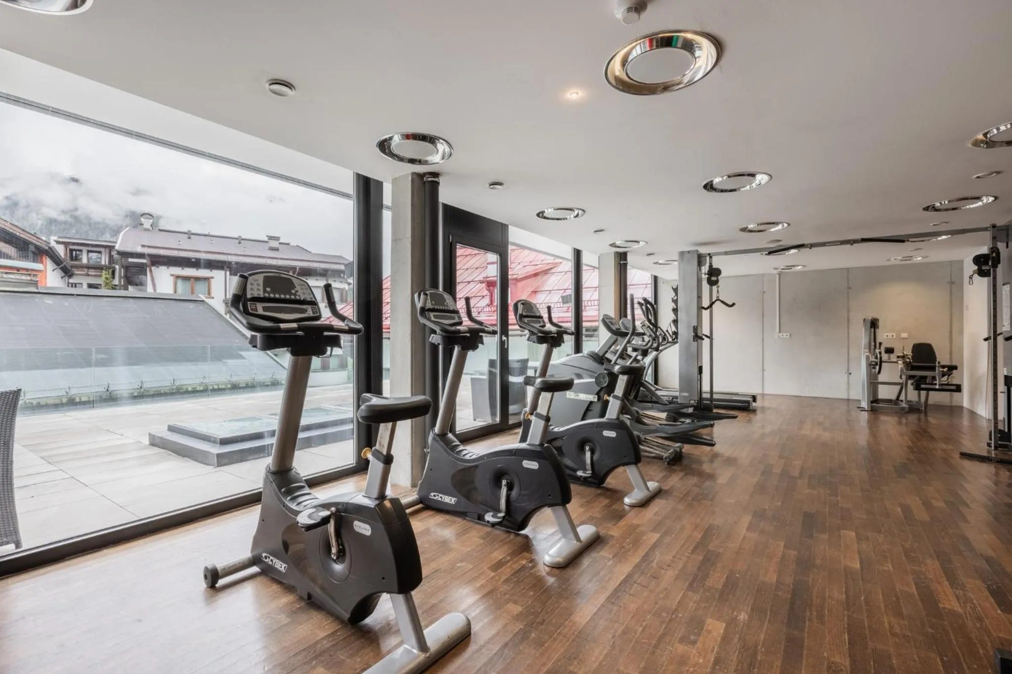 Fitness centre/facilities in Alpenlove - Adult SPA Hotel