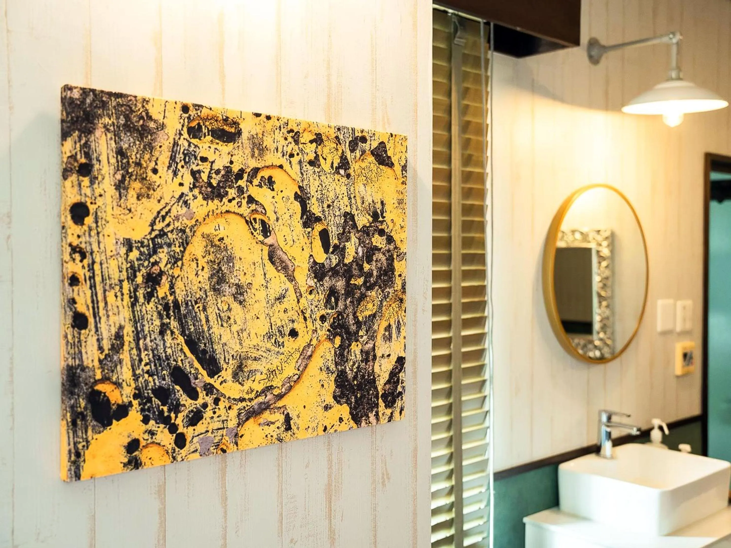 Decorative detail in Haruhoo Resort ISHIGAKI