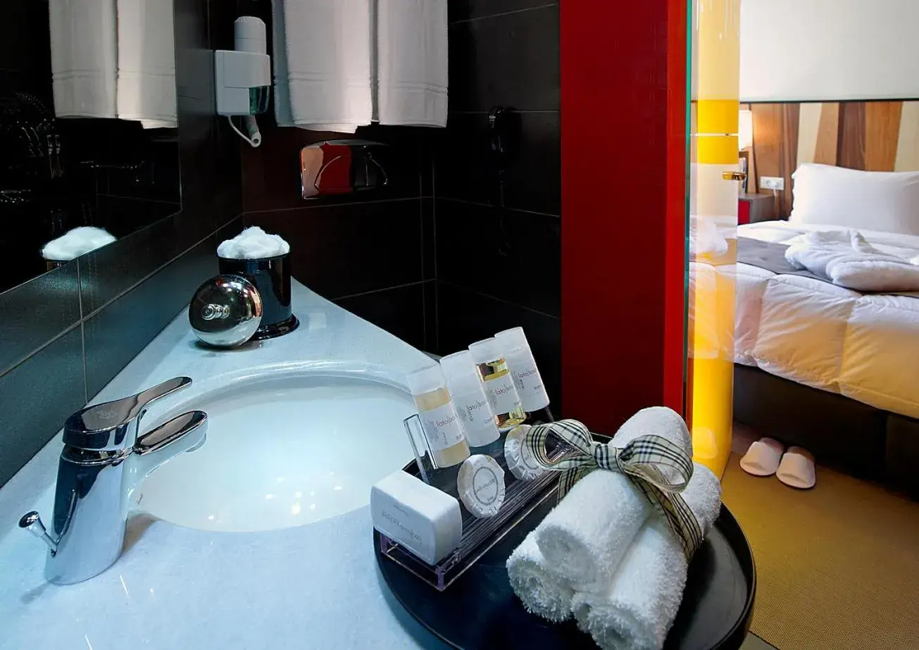 Bed in Lato Annex Boutique Rooms Bed in Lato Annex Boutique Rooms