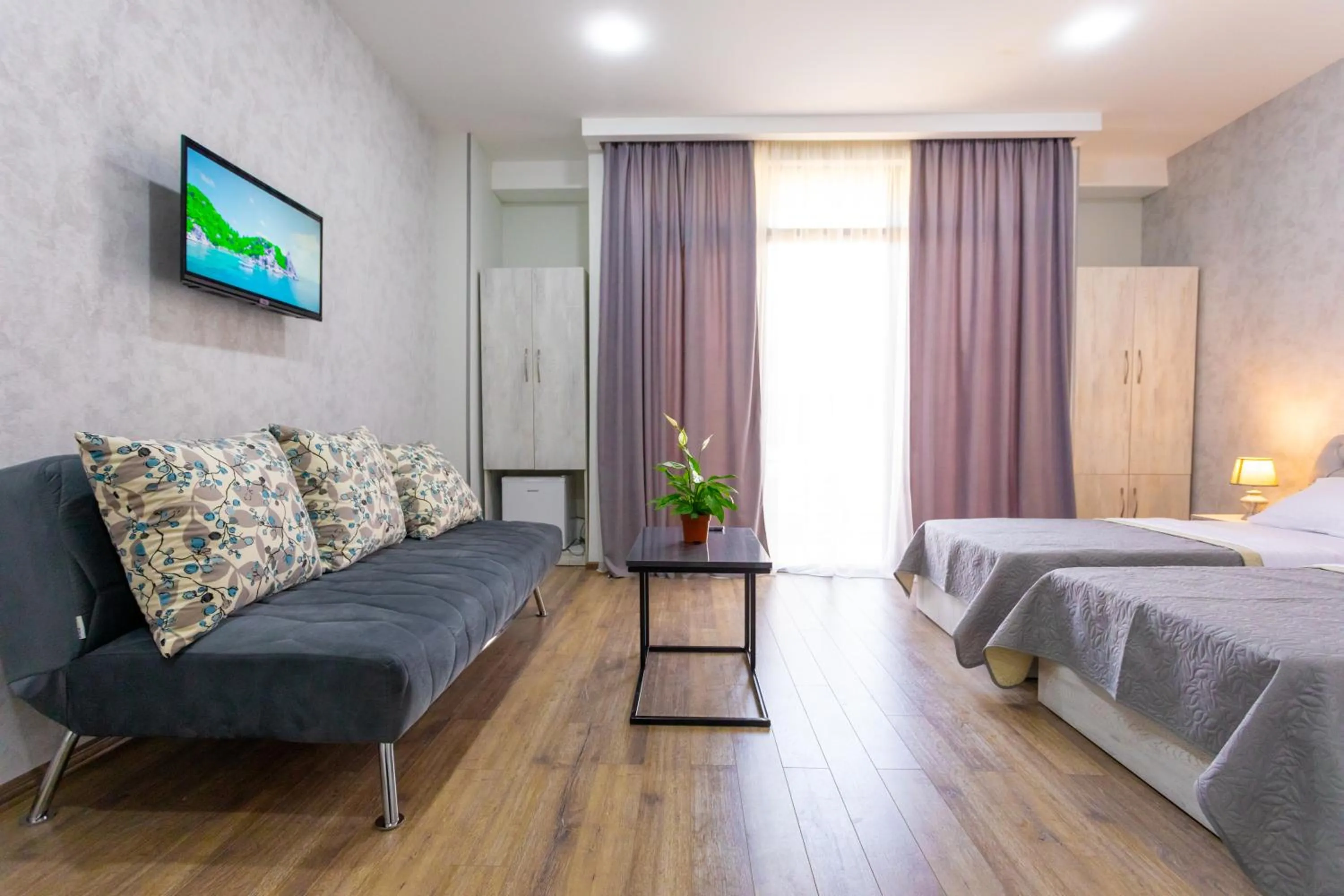 TV and multimedia, Bed in Hotel Rustaveli