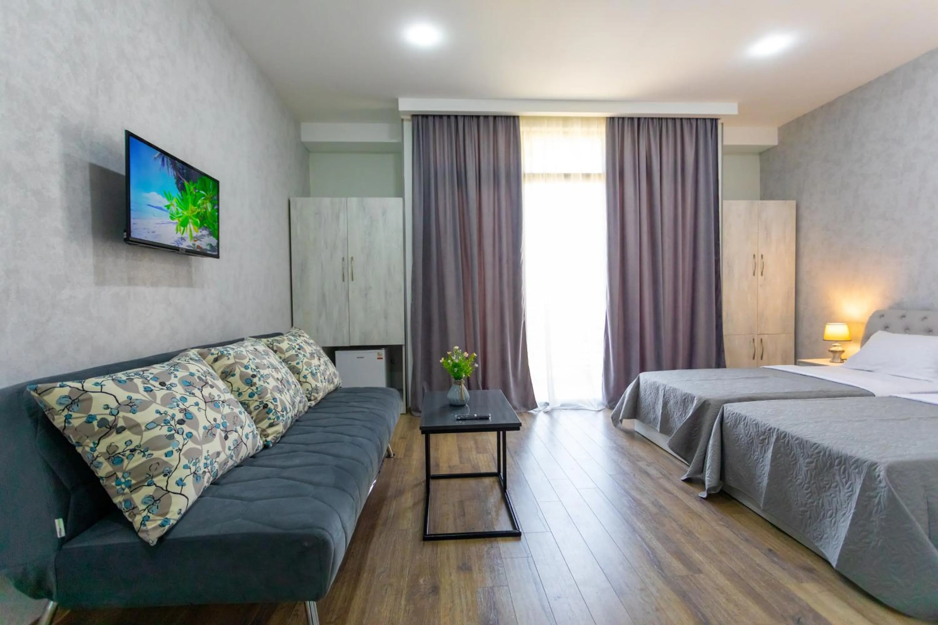 Photo of the whole room, Bed in Hotel Rustaveli