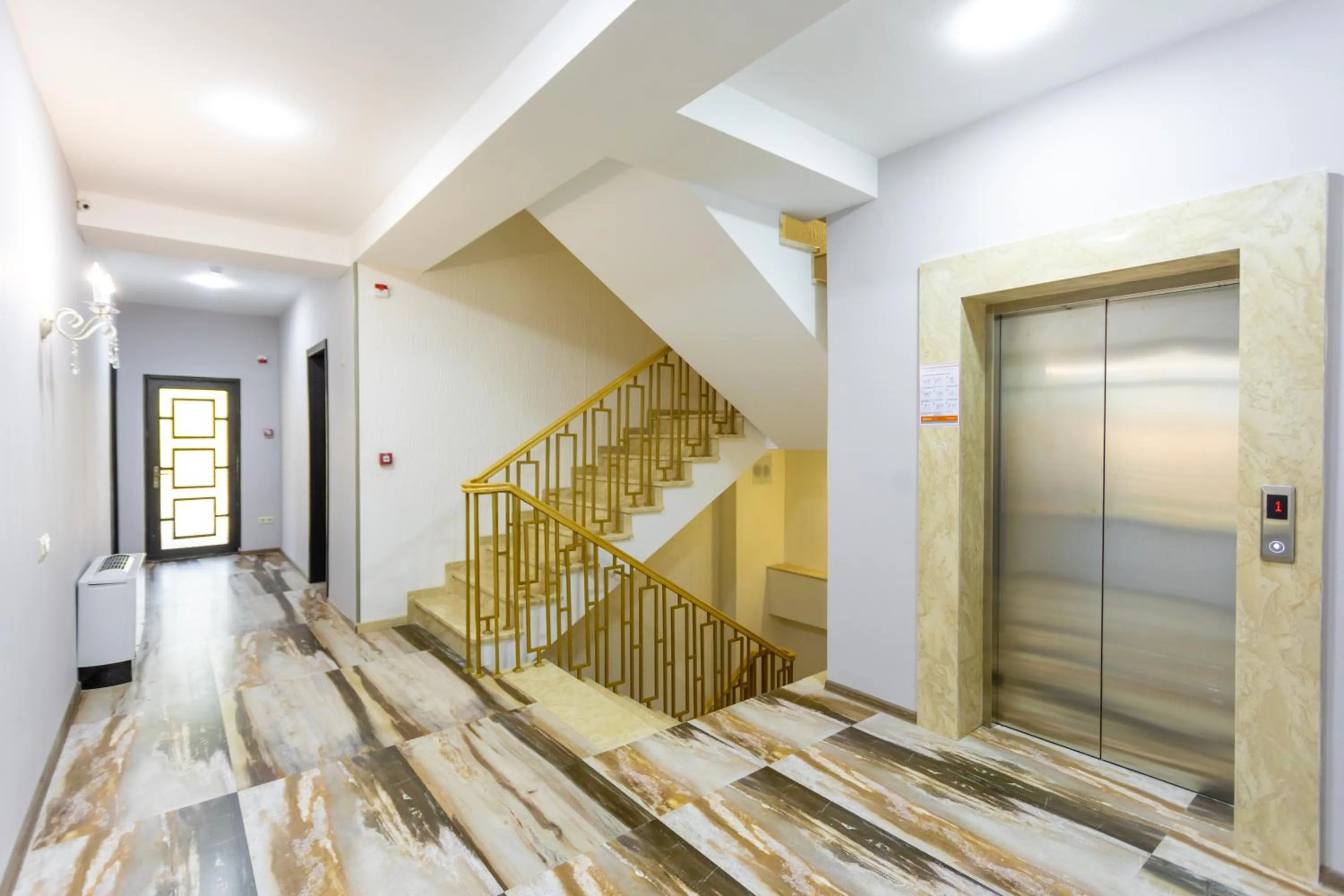 elevator in Hotel Rustaveli