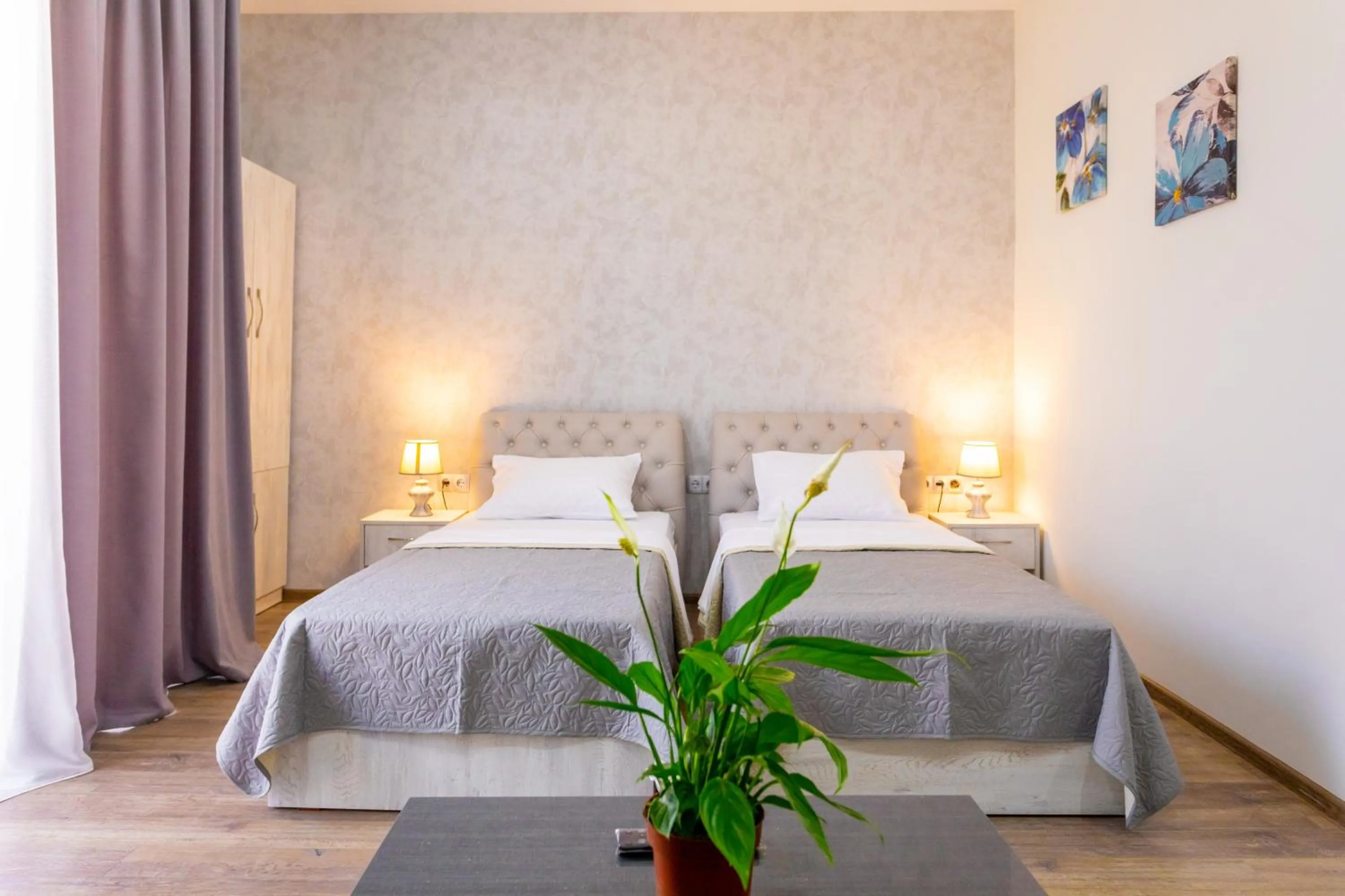 Photo of the whole room, Bed in Hotel Rustaveli