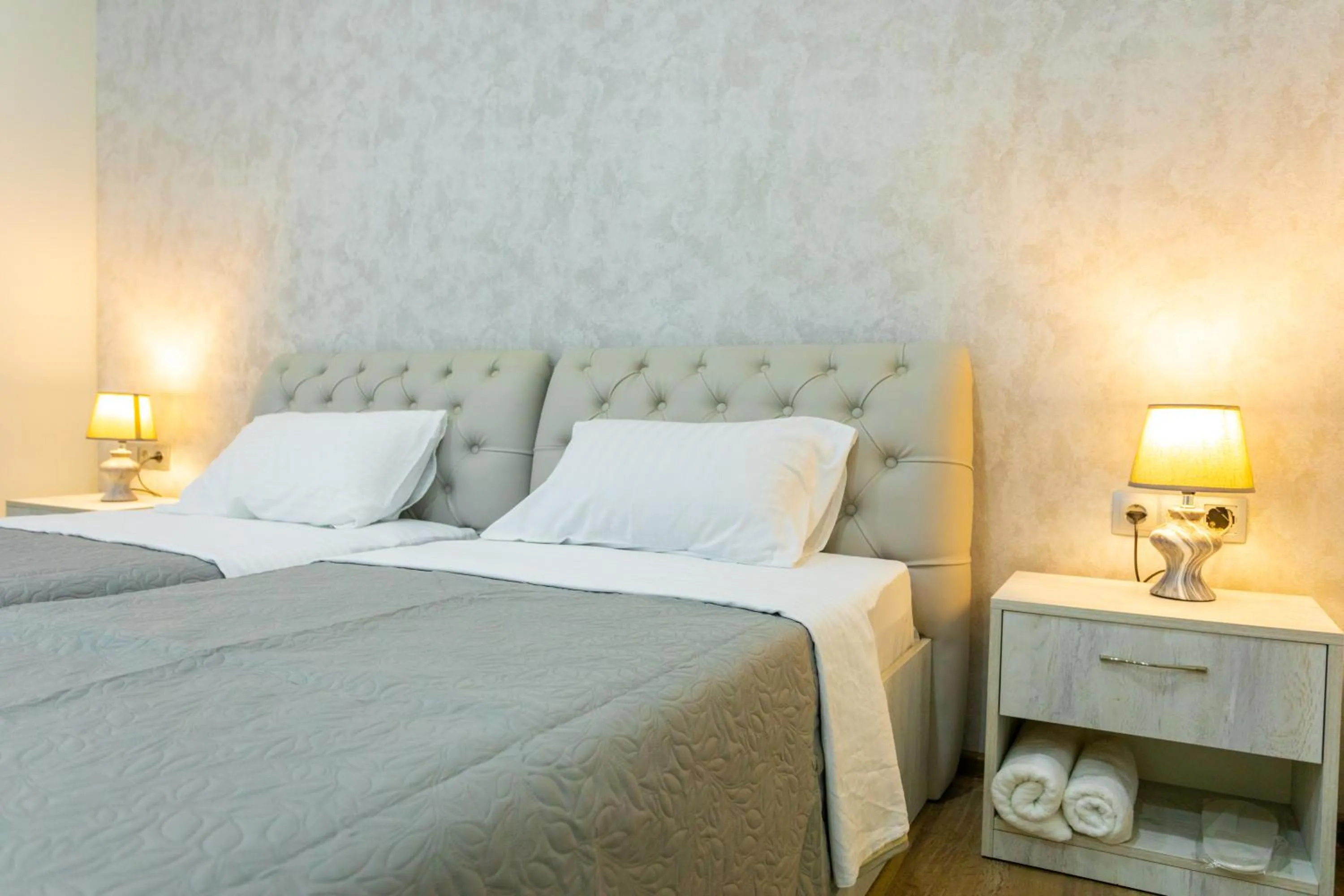 Bedroom, Bed in Hotel Rustaveli