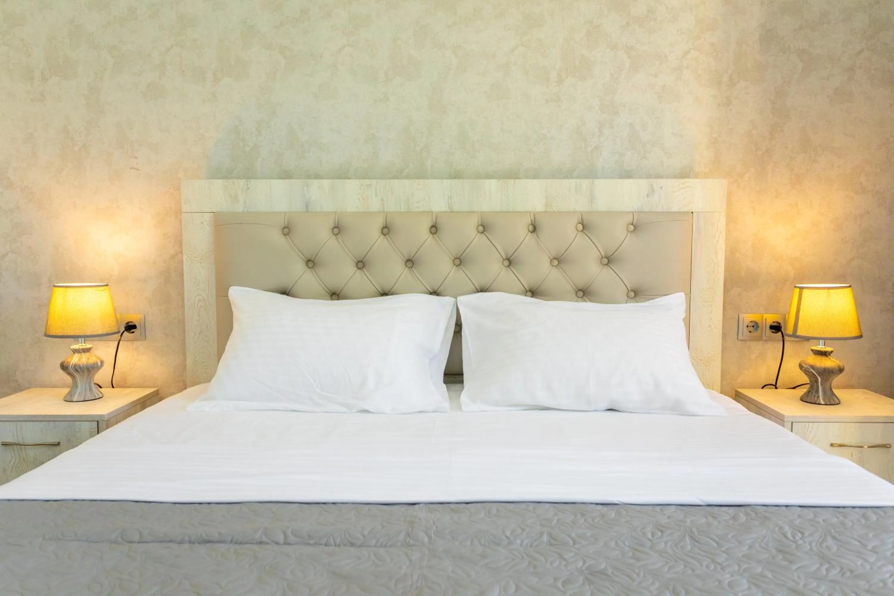 Bedroom, Bed in Hotel Rustaveli