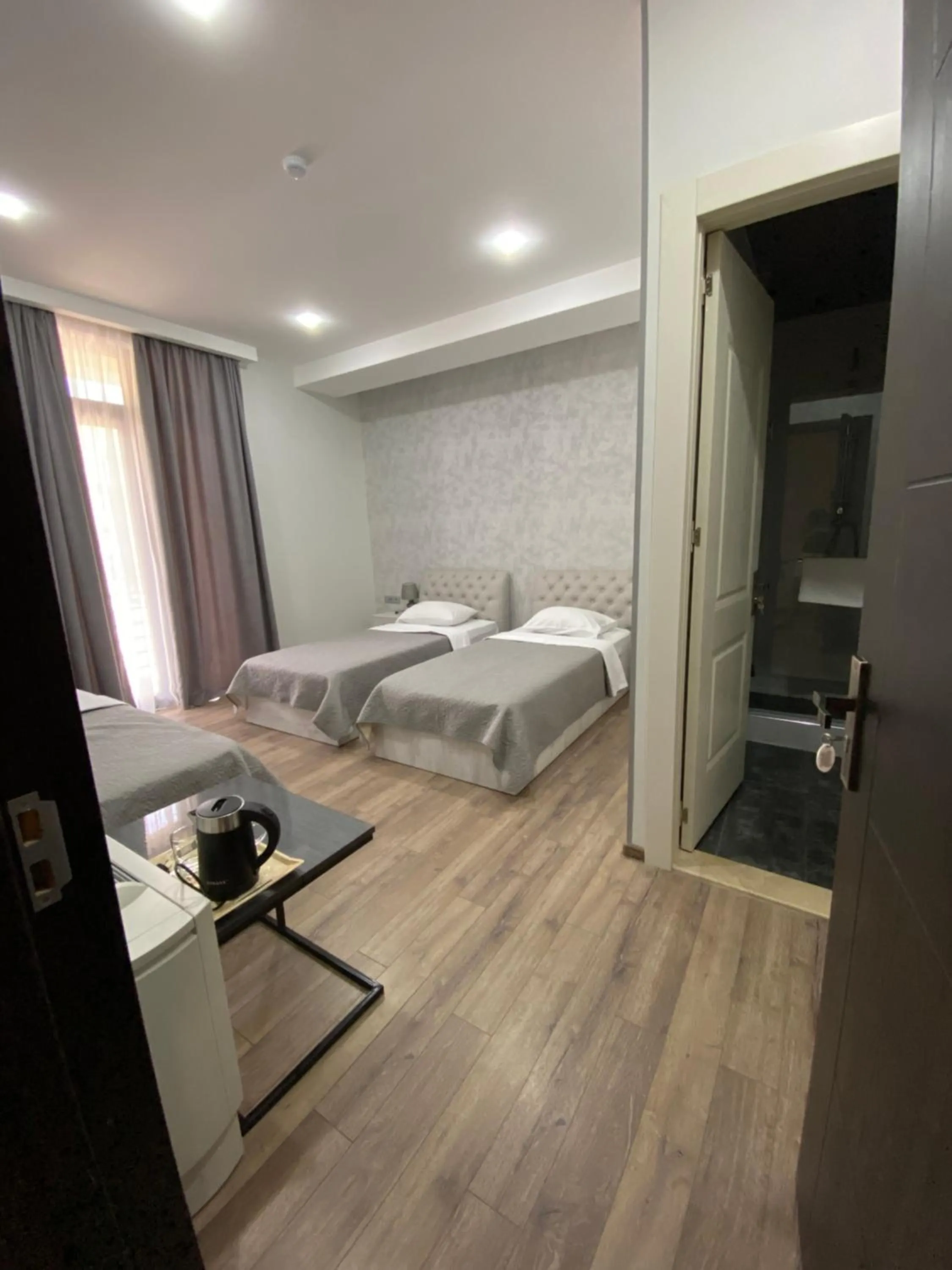 Photo of the whole room, Bed in Hotel Rustaveli