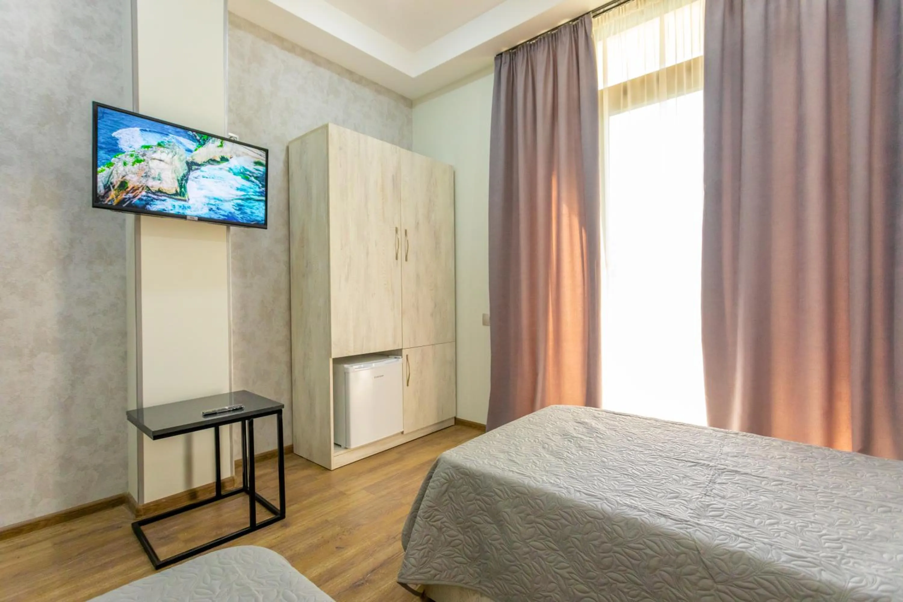 Bedroom, Bed in Hotel Rustaveli