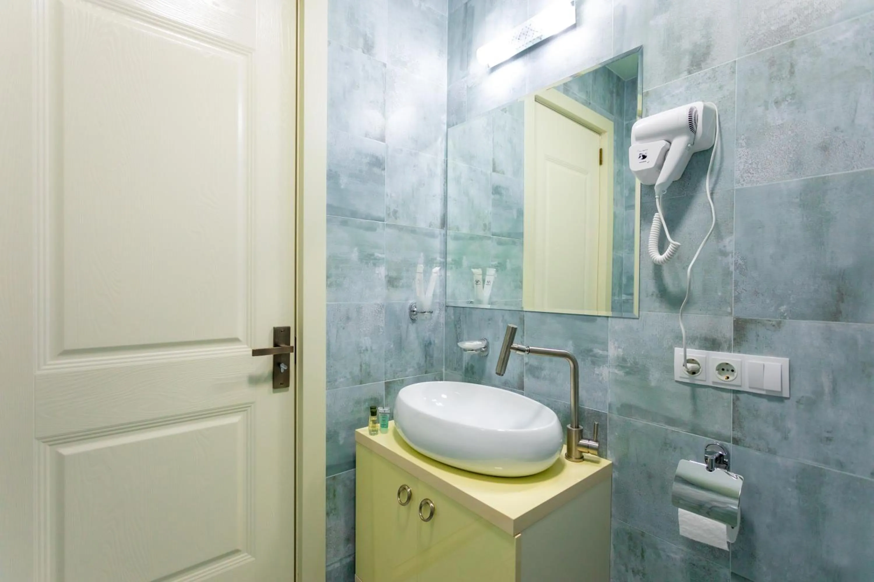 Bathroom in Hotel Rustaveli