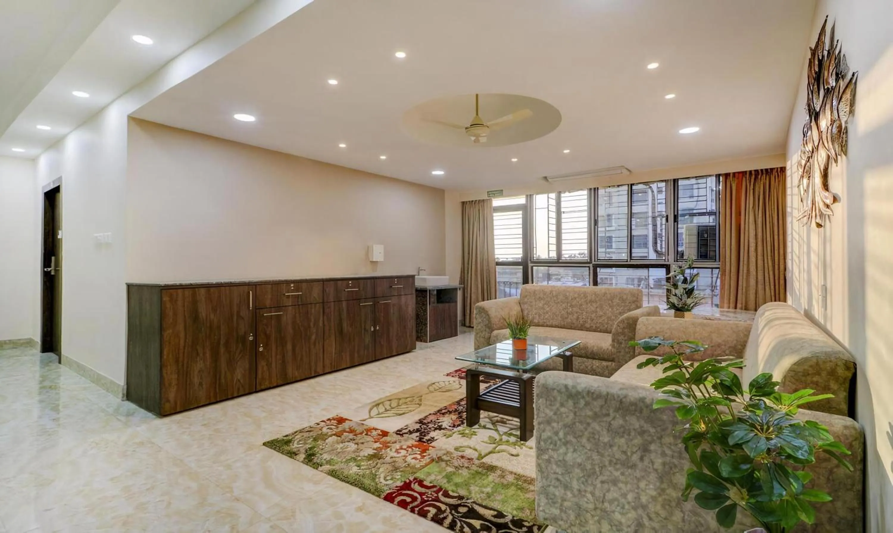 Living room in Hotel Bandhan Residency