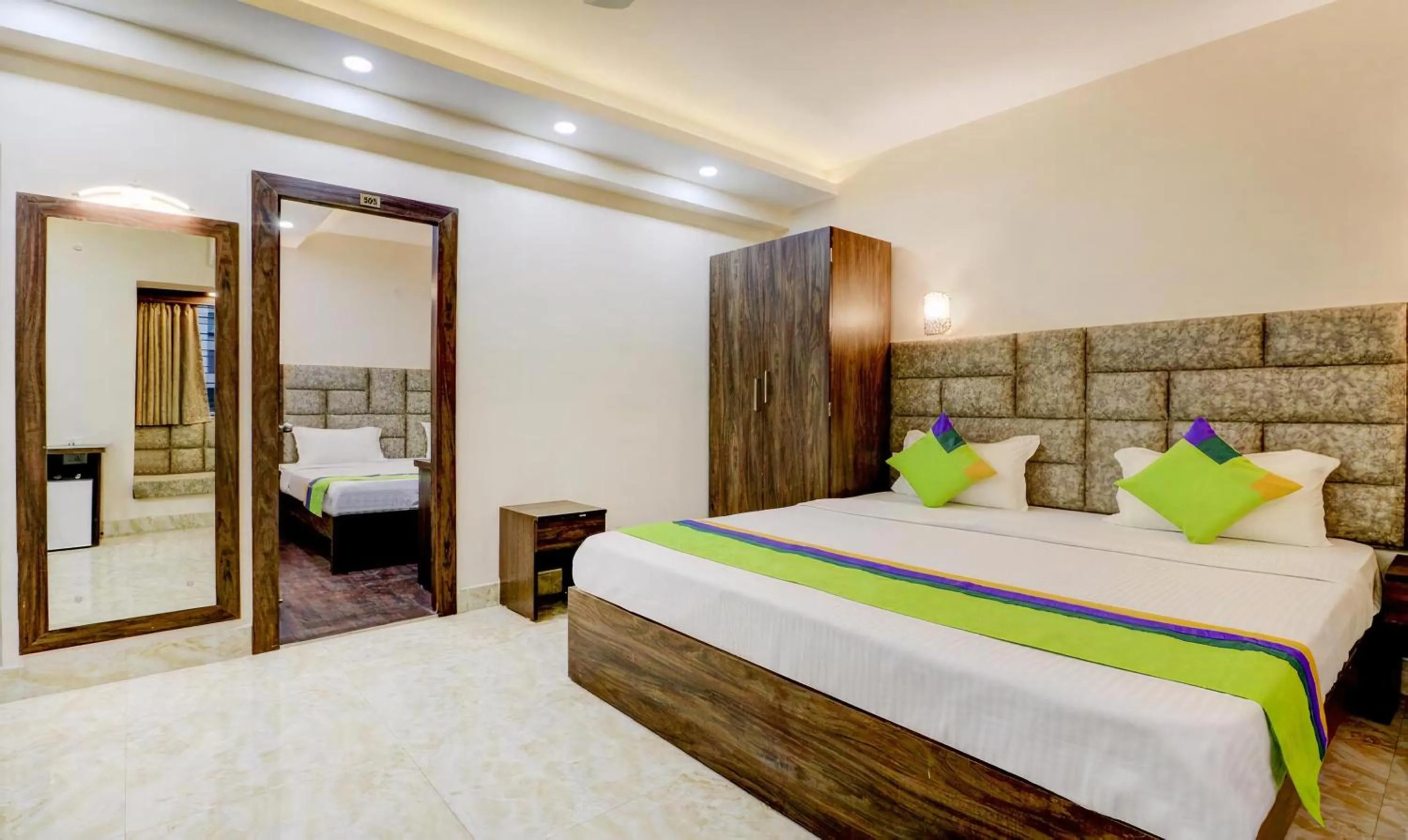 Bedroom, Bed in Hotel Bandhan Residency