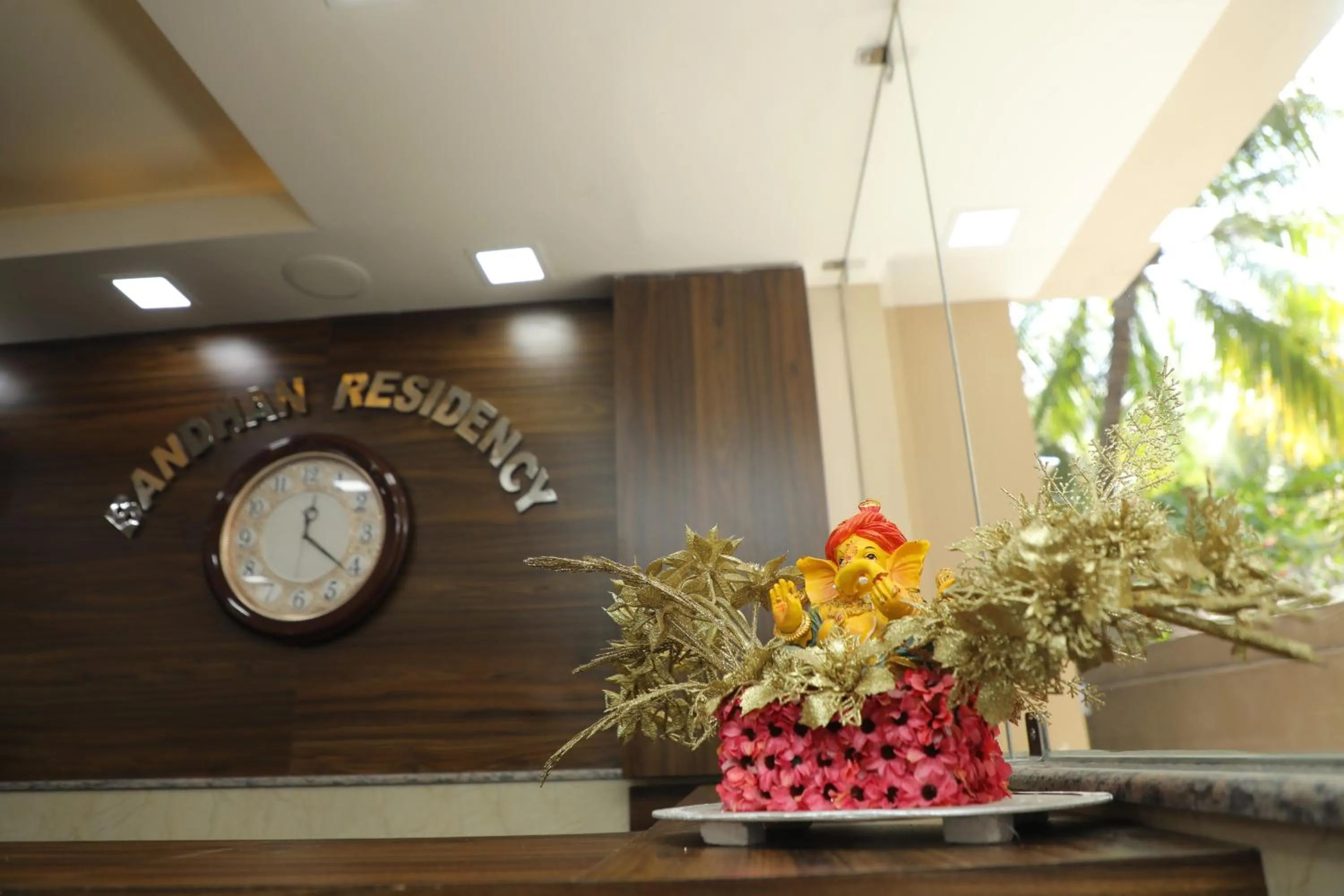 Lobby or reception in Hotel Bandhan Residency