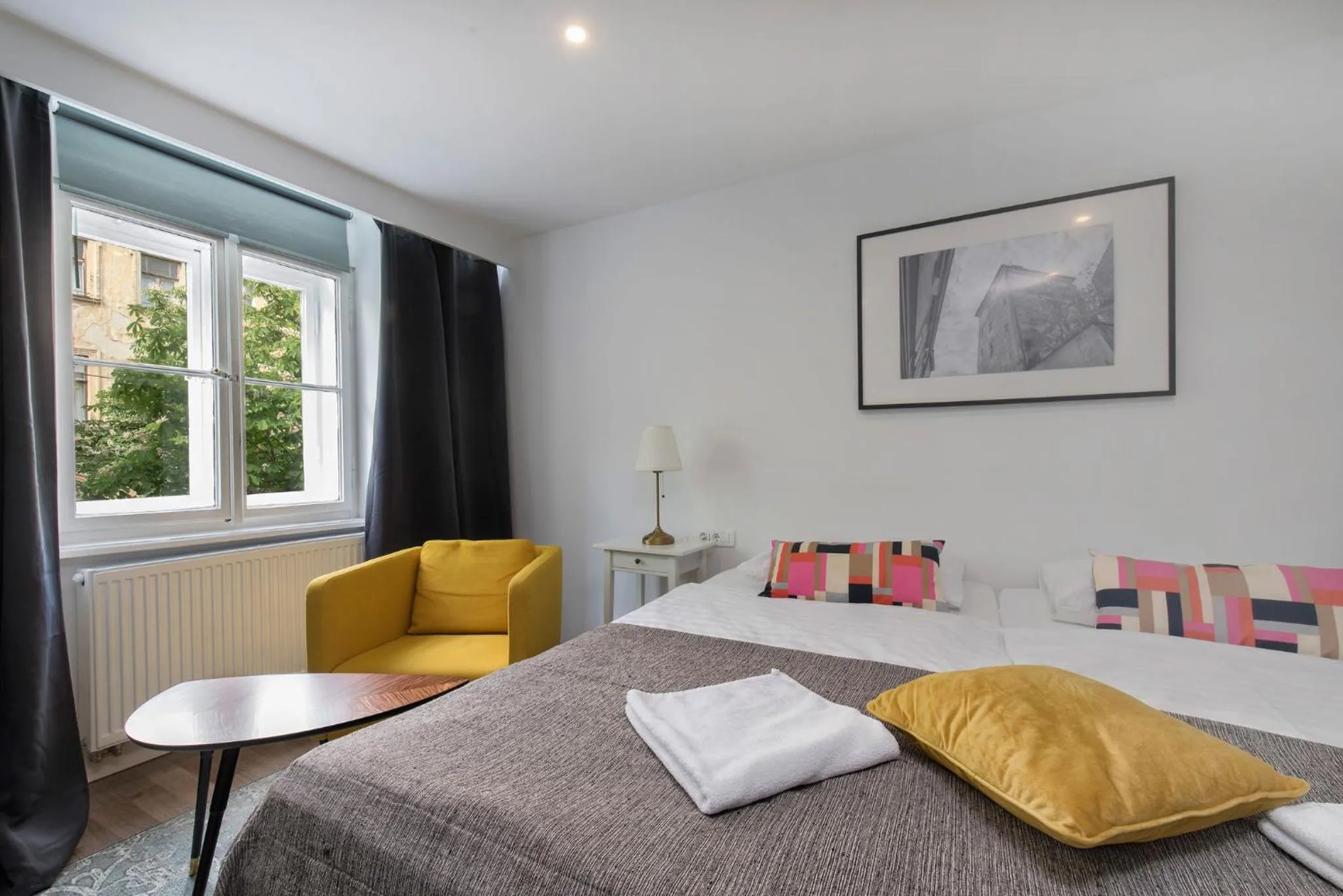 Bedroom in Tia Apartments and Rooms