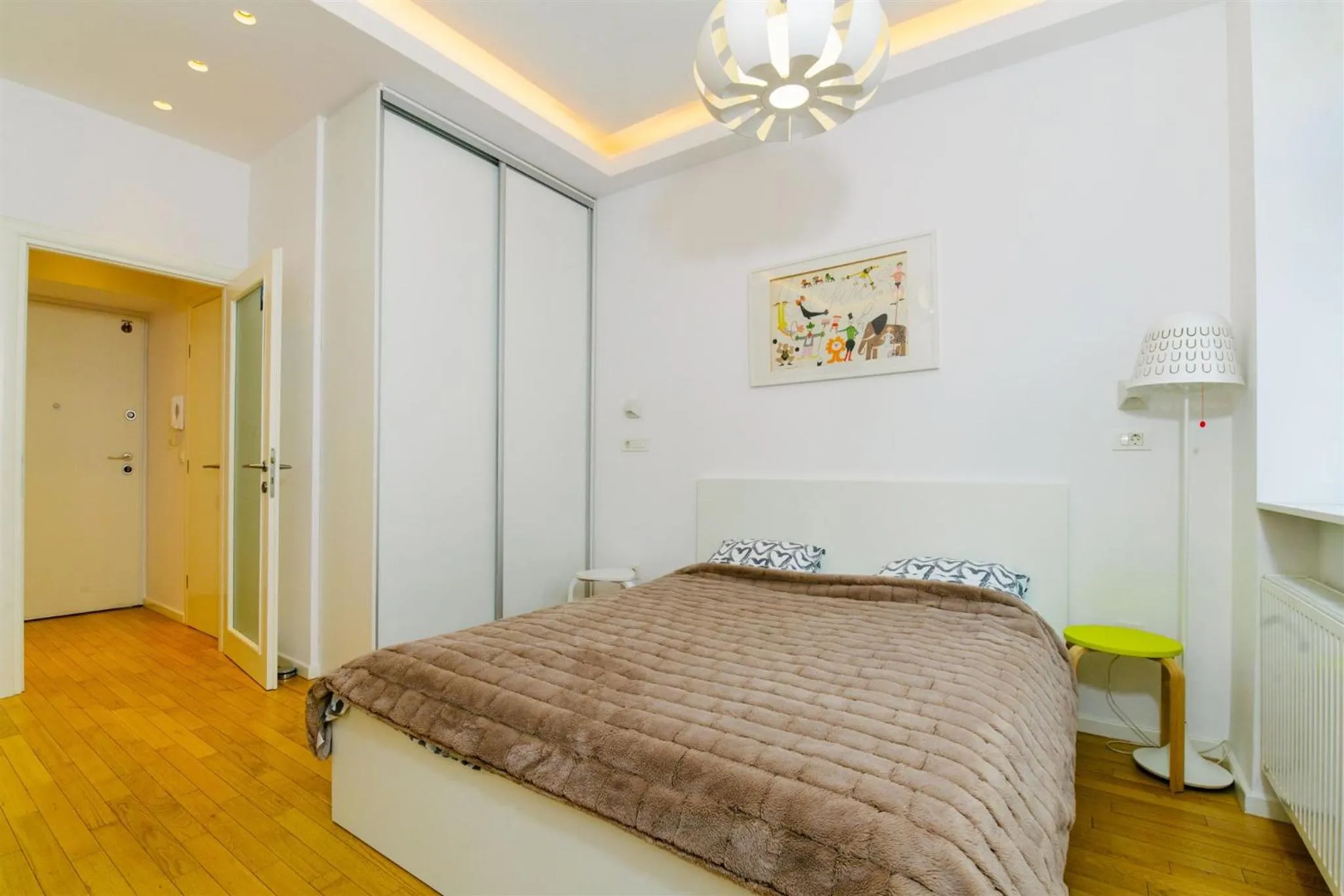 Bed in Tia Apartments and Rooms