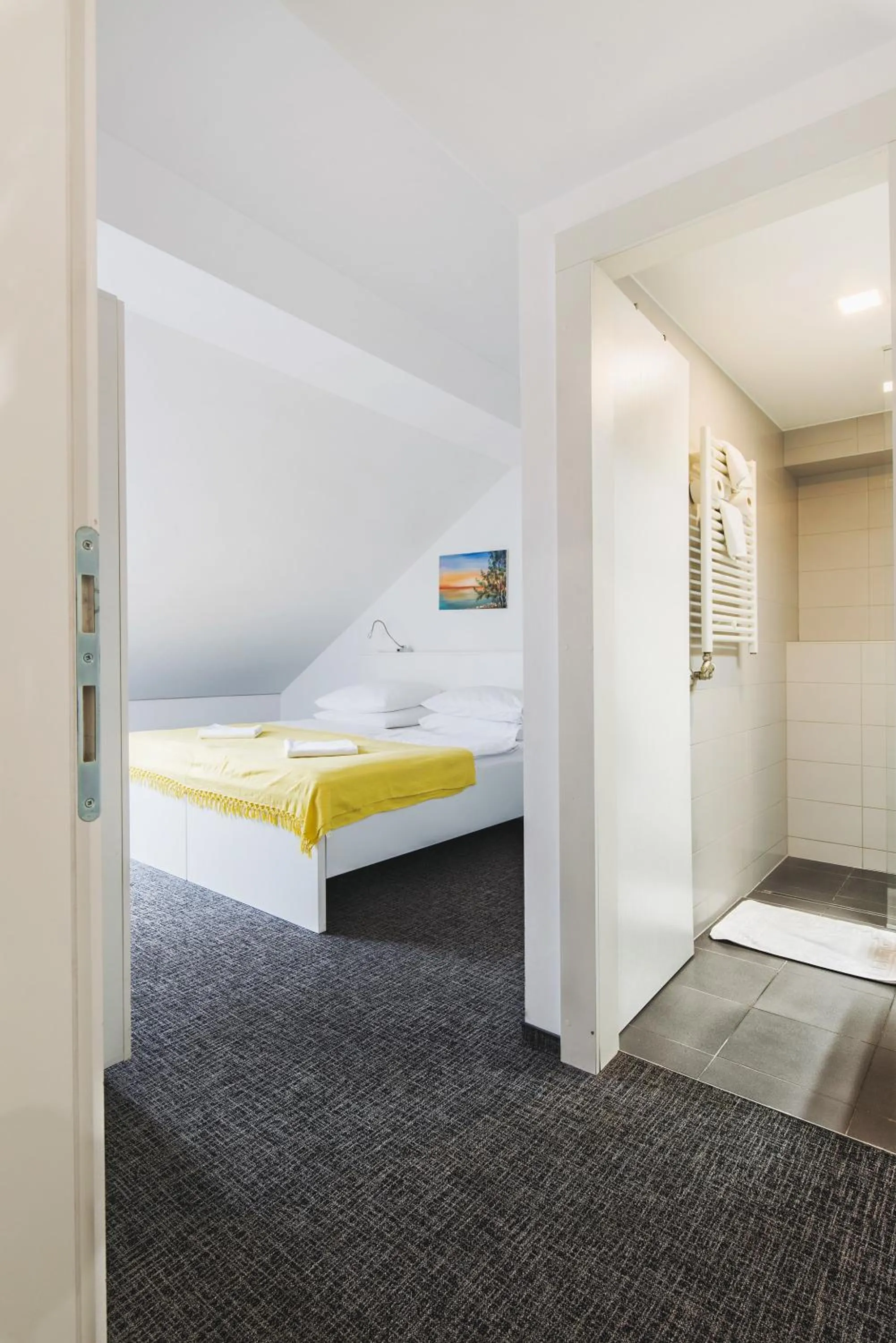 Bedroom in Tia Apartments and Rooms