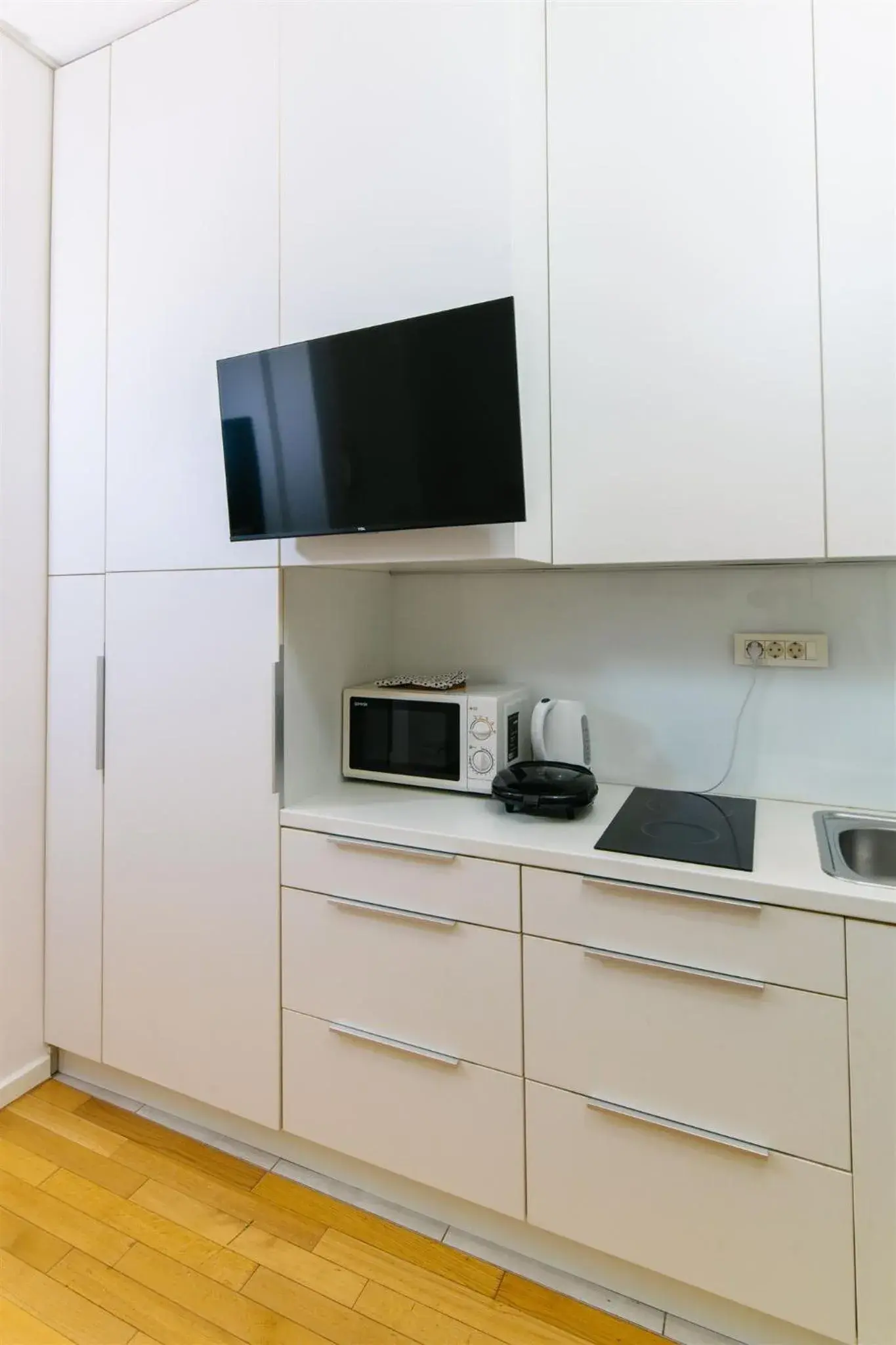 Kitchen or kitchenette in Tia Apartments and Rooms Kitchen or kitchenette in Tia Apartments and Rooms