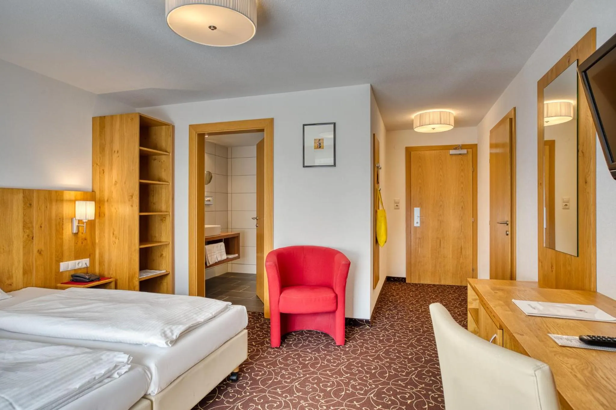 Photo of the whole room, Bed in Hotel Erika