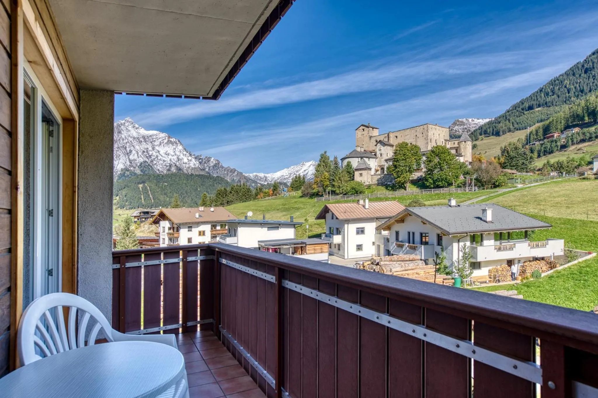 Mountain view in Hotel Erika