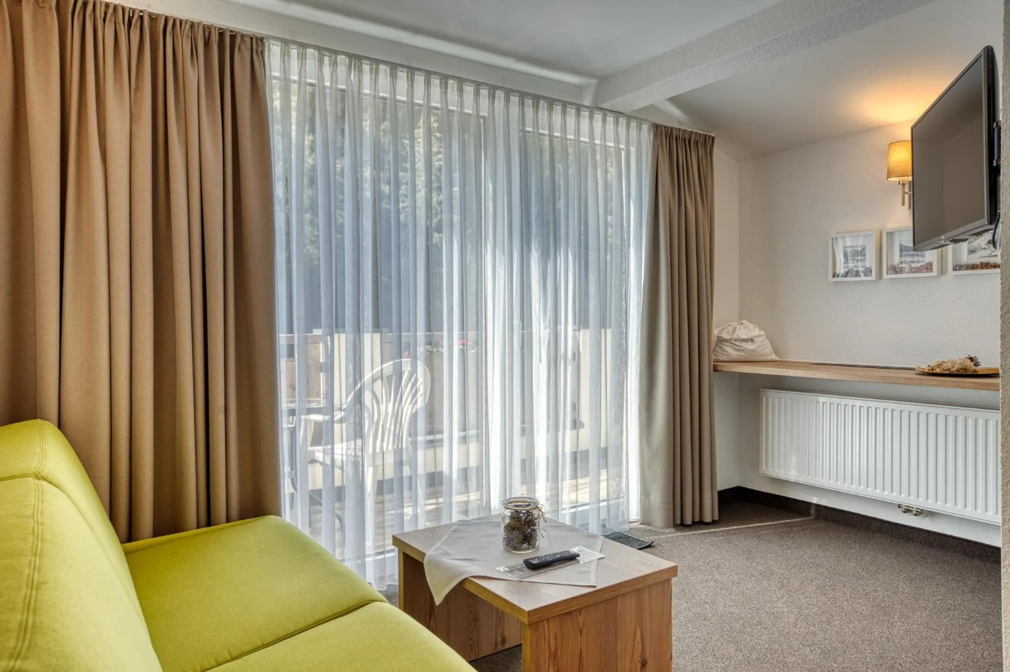 Seating area in Hotel Erika