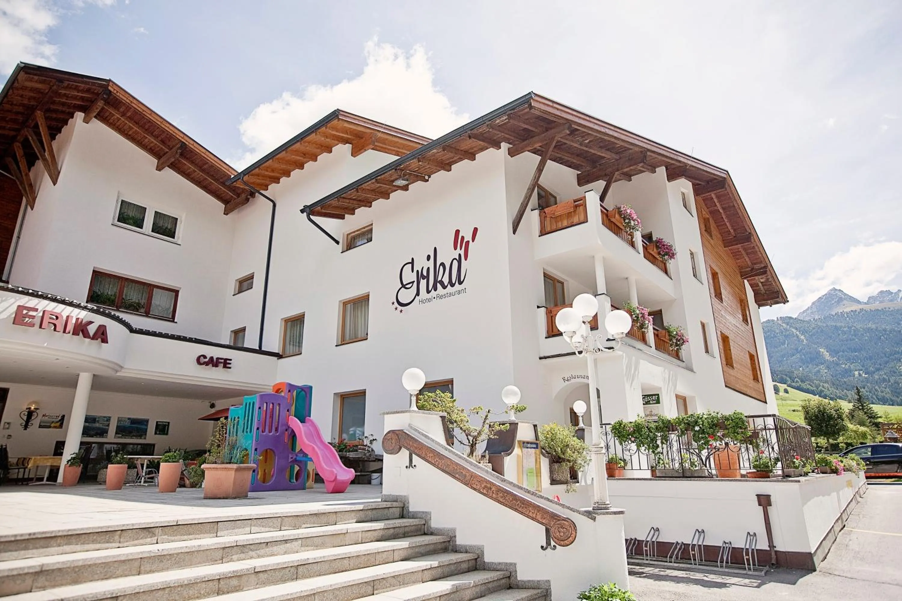 Property building in Hotel Erika