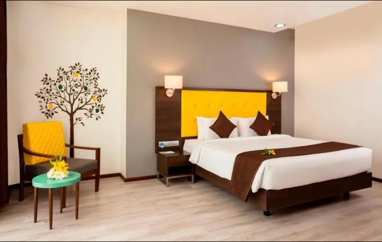 Bedroom in Hotel Mumbai House Airoli, Navi Mumbai