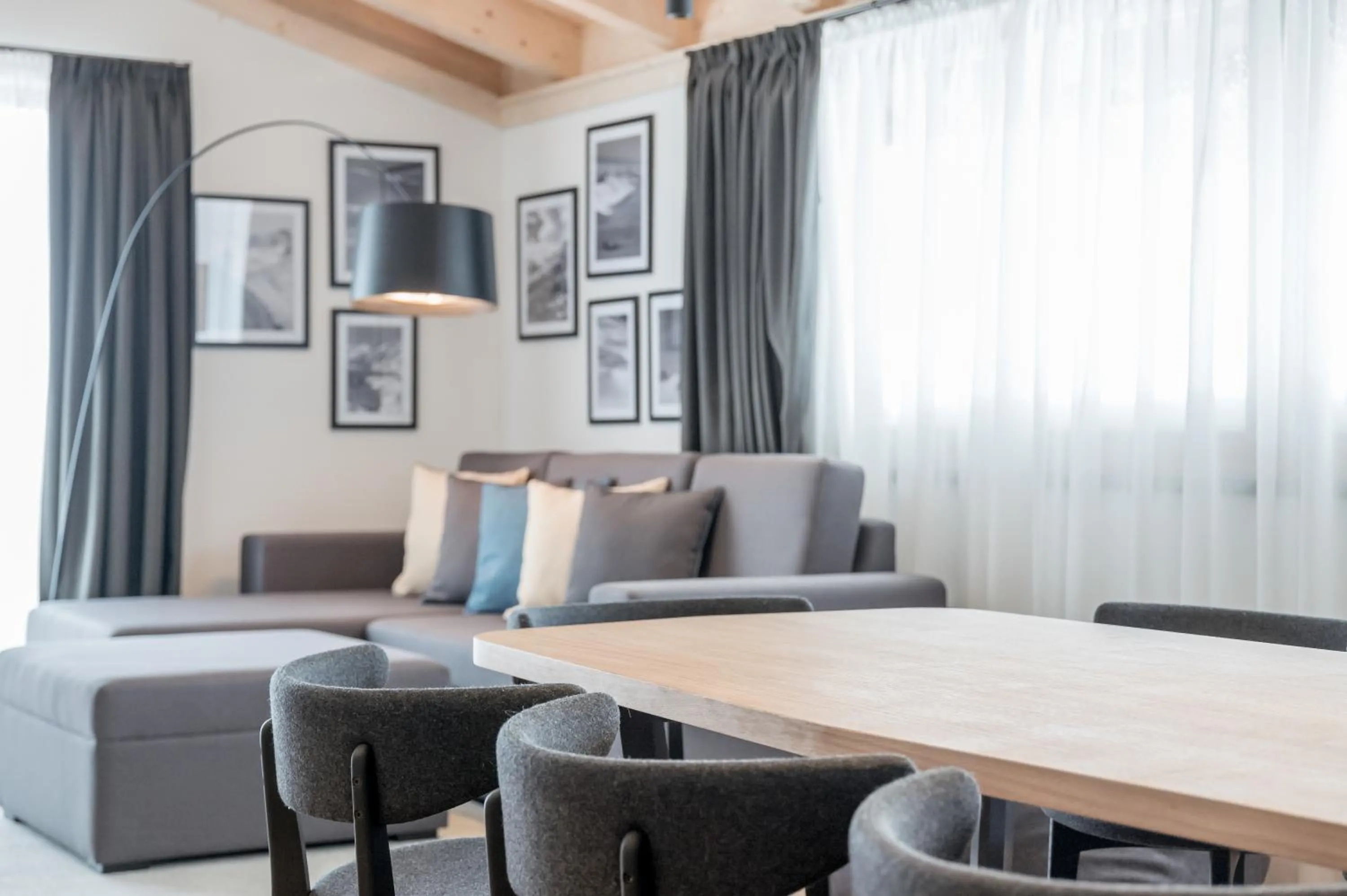 Seating area in Chalet Obergurgl Luxury Apartments