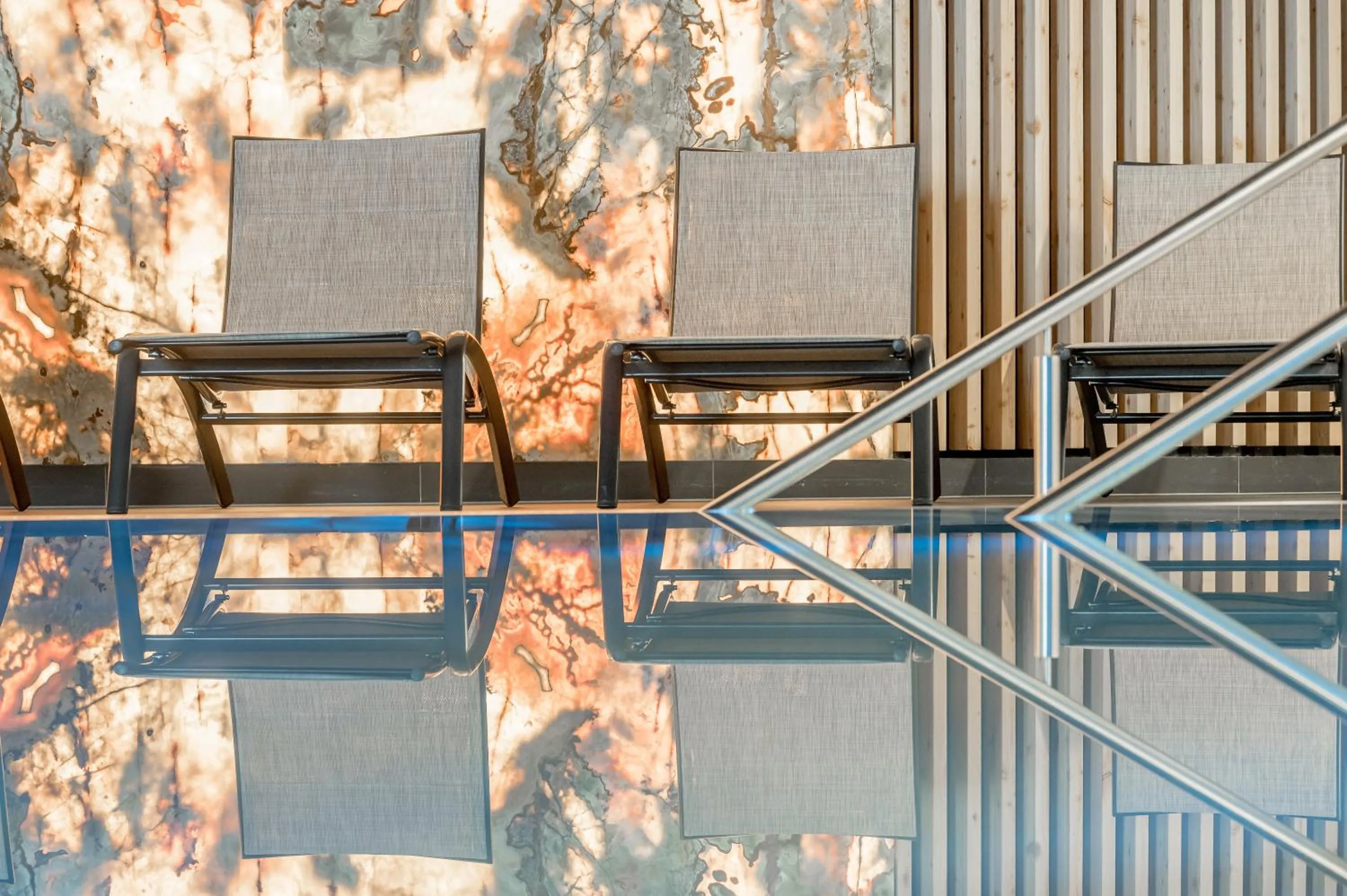 Swimming pool in Chalet Obergurgl Luxury Apartments