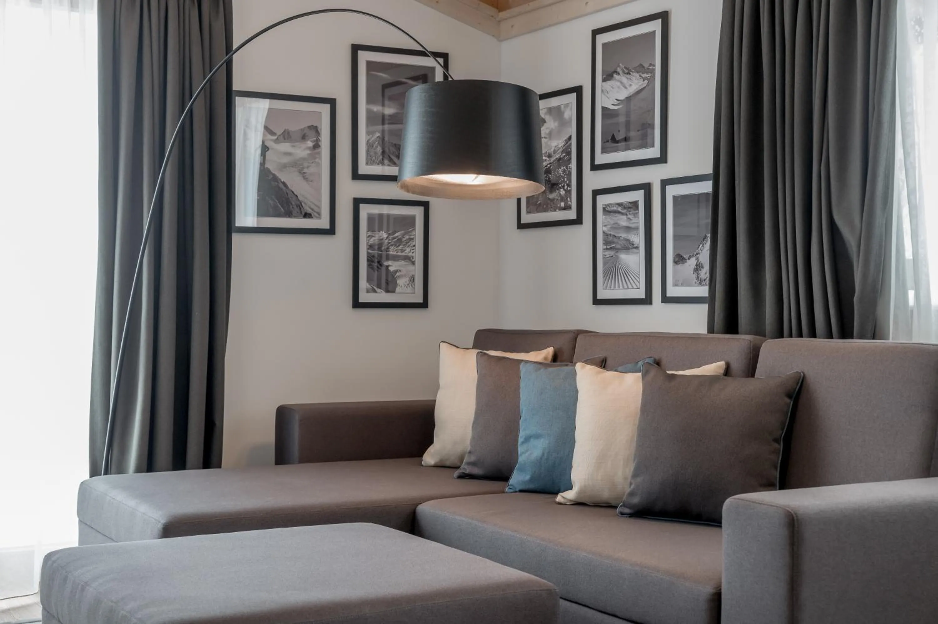 Living room in Chalet Obergurgl Luxury Apartments